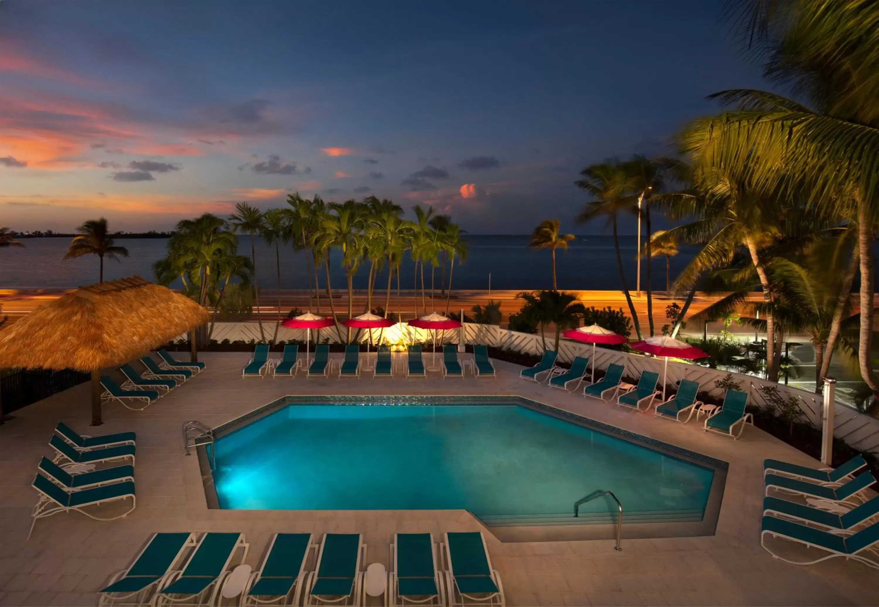 Swimming pool in The Laureate Key West Swimming pool in The Laureate Key West