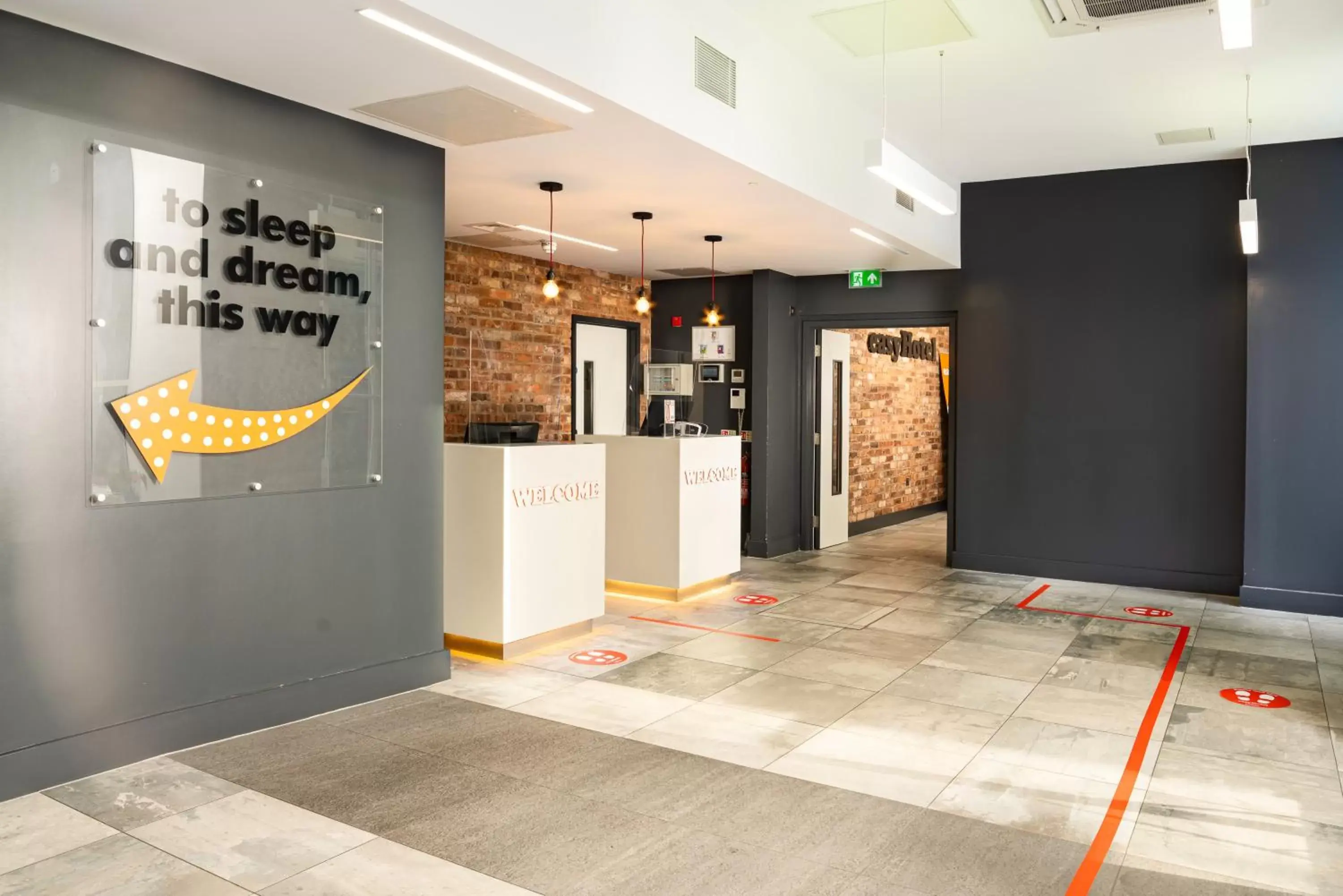 Lobby or reception in easyHotel Ipswich