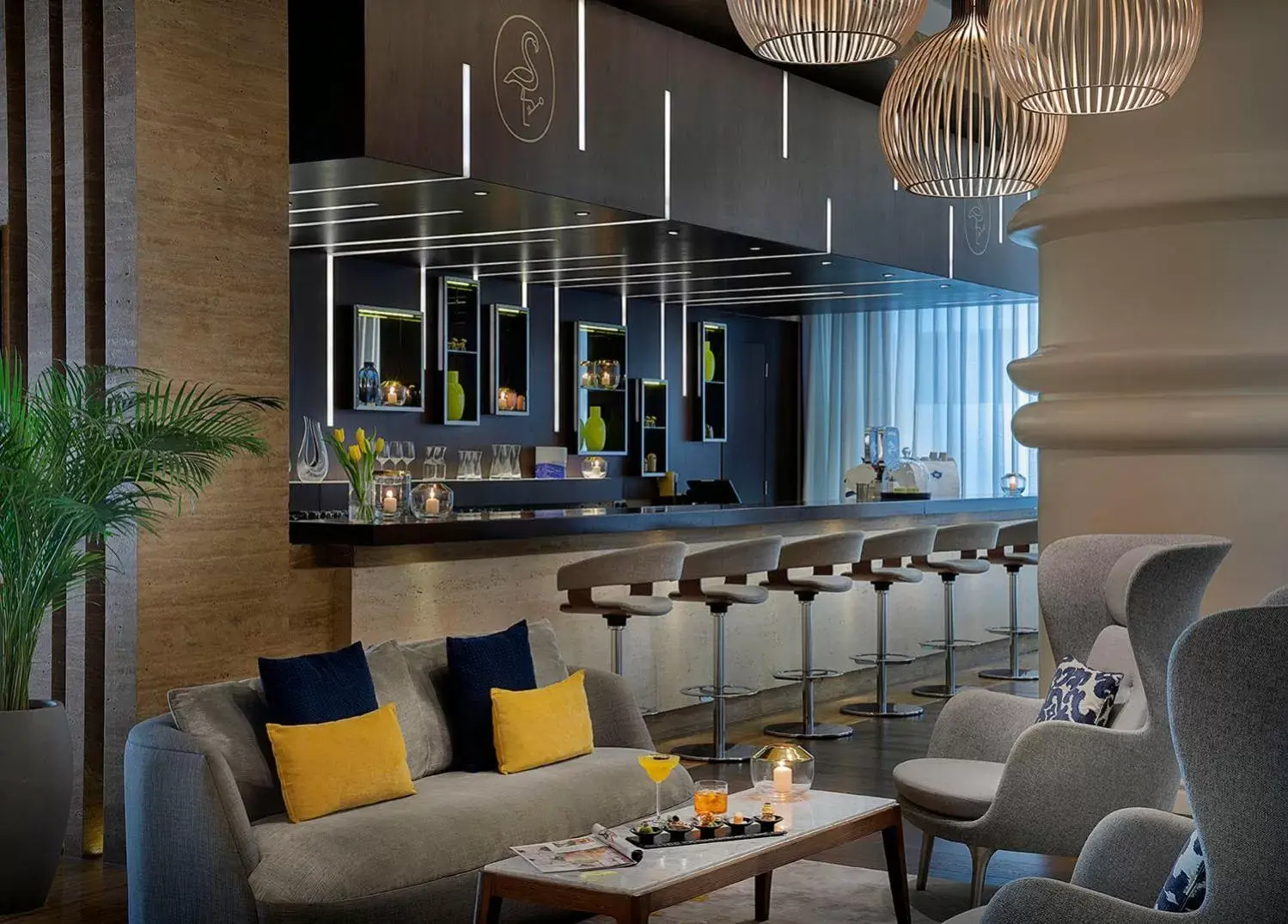 Lounge or bar, Lounge/Bar in Nassima Tower Hotel Apartments