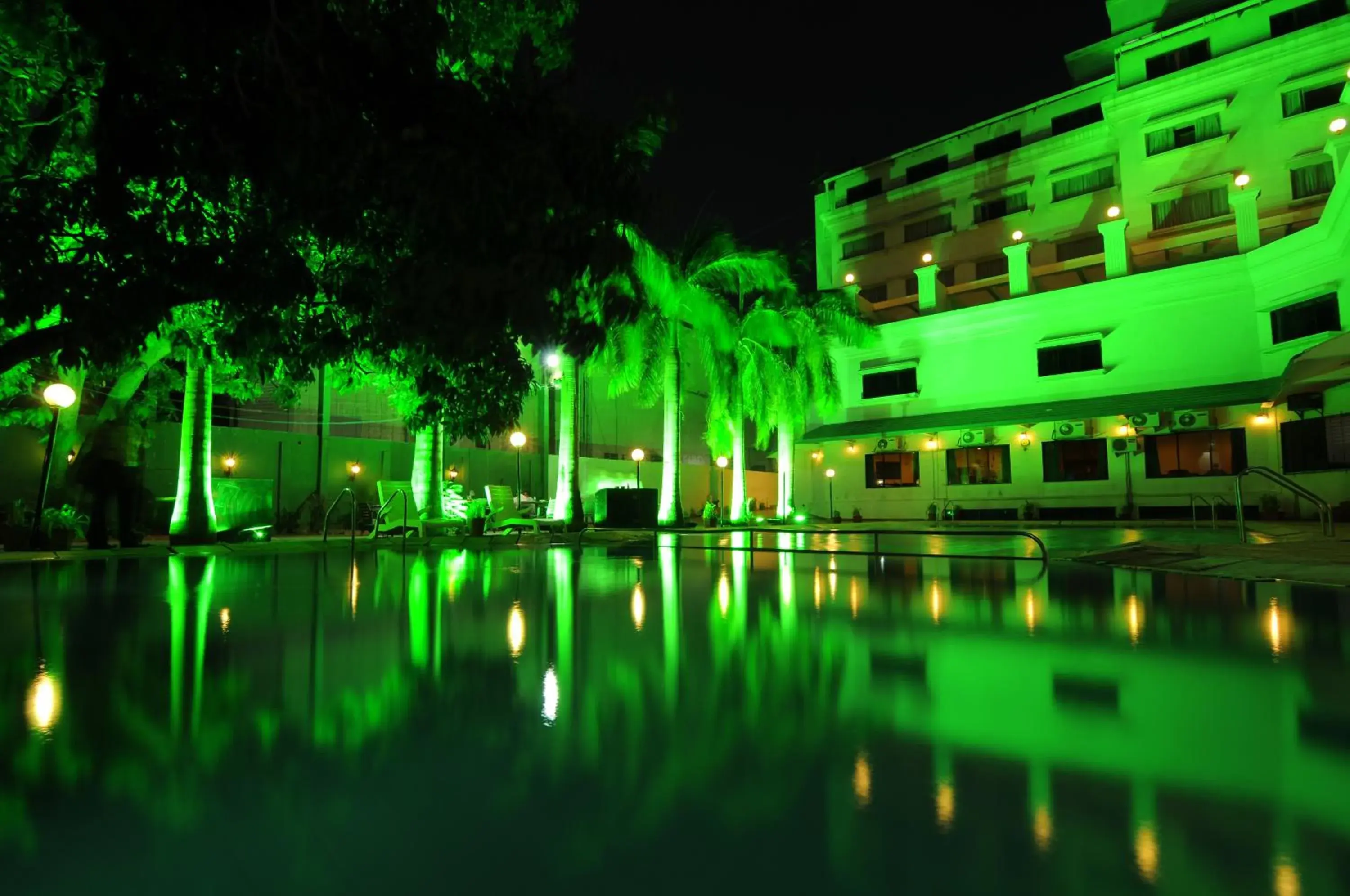 Pool view, Property Building in Quality Inn Regency, Nashik
