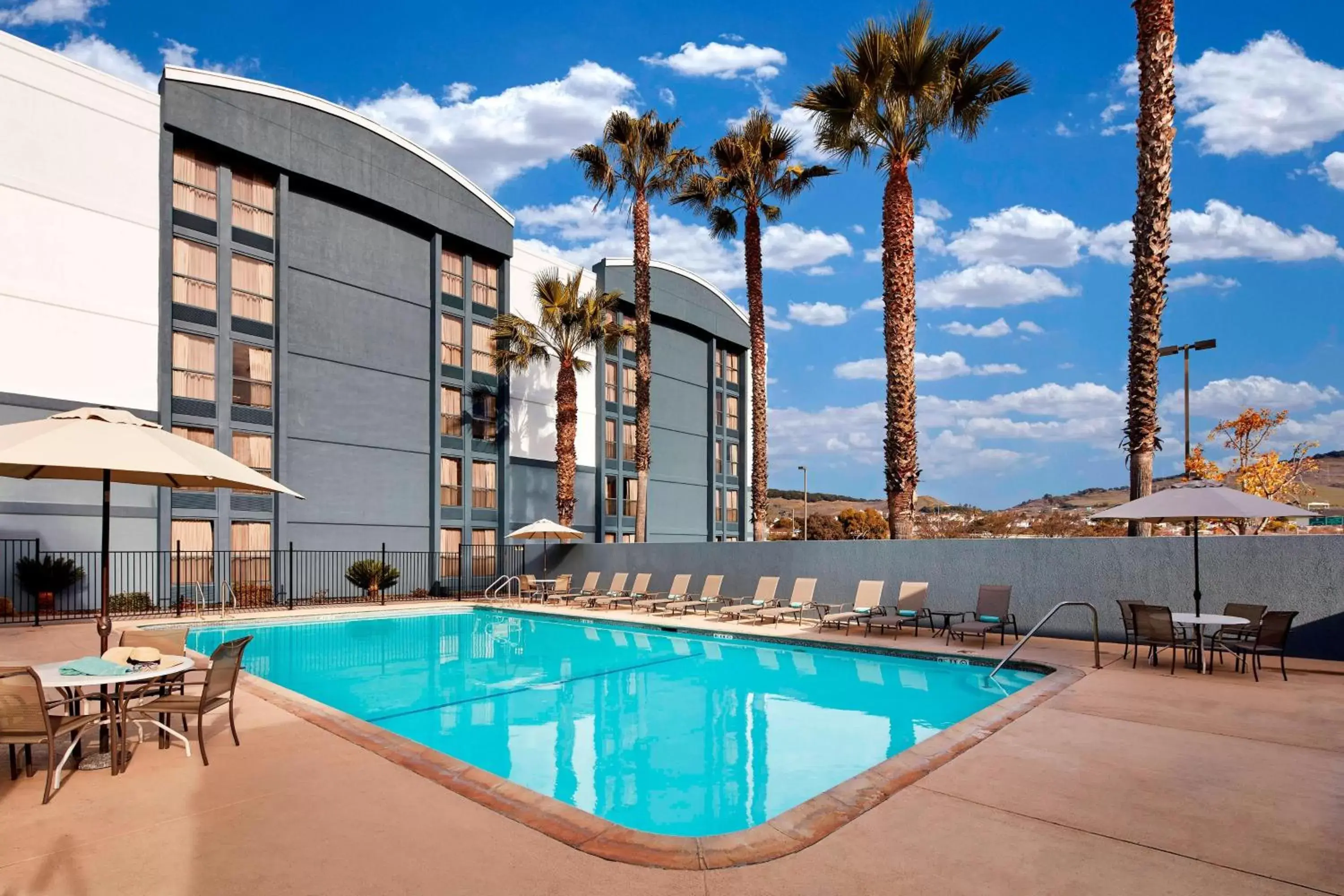 Swimming Pool in Courtyard Vallejo Napa Valley