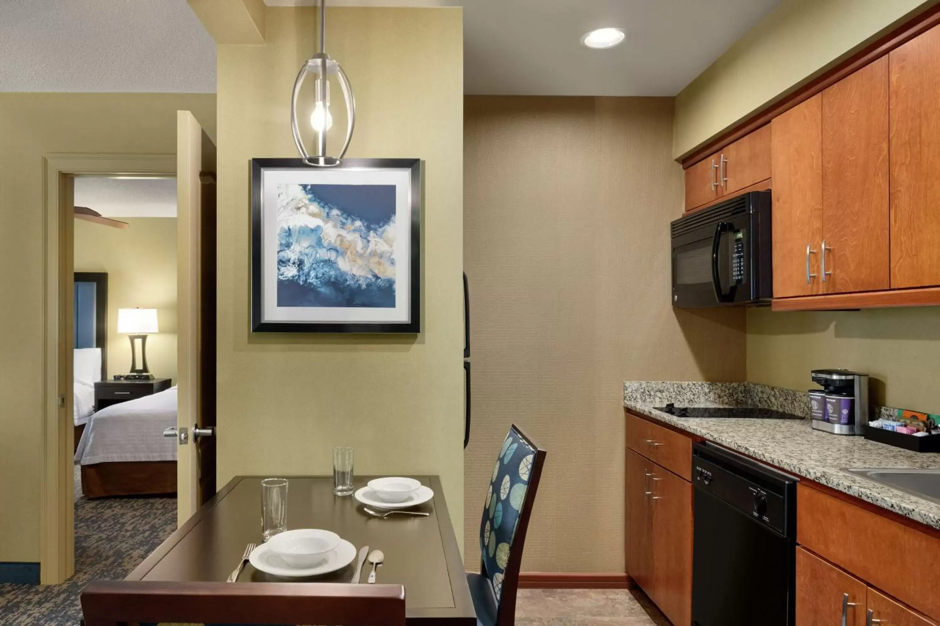 Kitchen or kitchenette, Kitchen/Kitchenette in Homewood Suites by Hilton Fort Smith