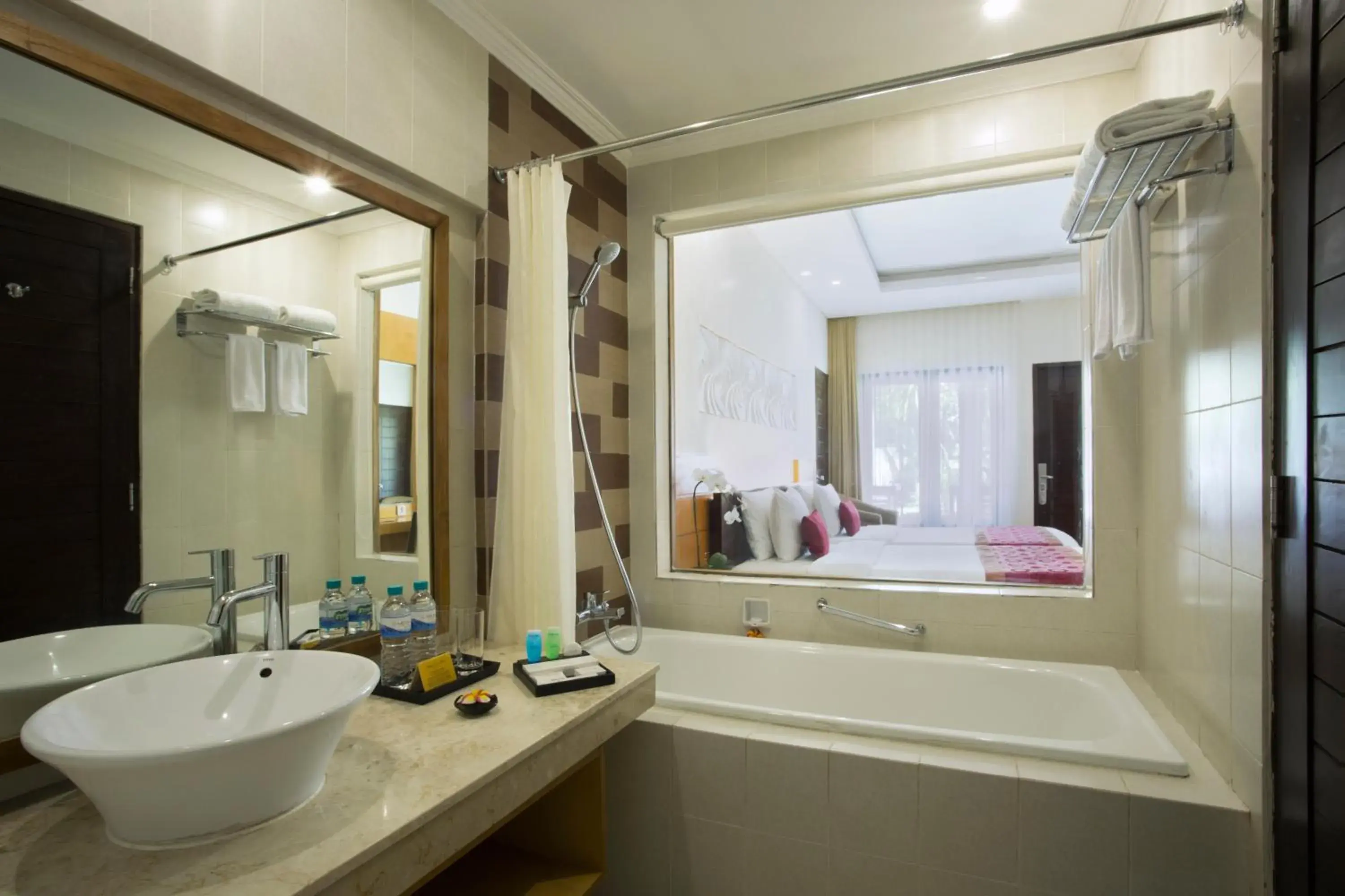 Bathroom in Adhi Jaya Hotel