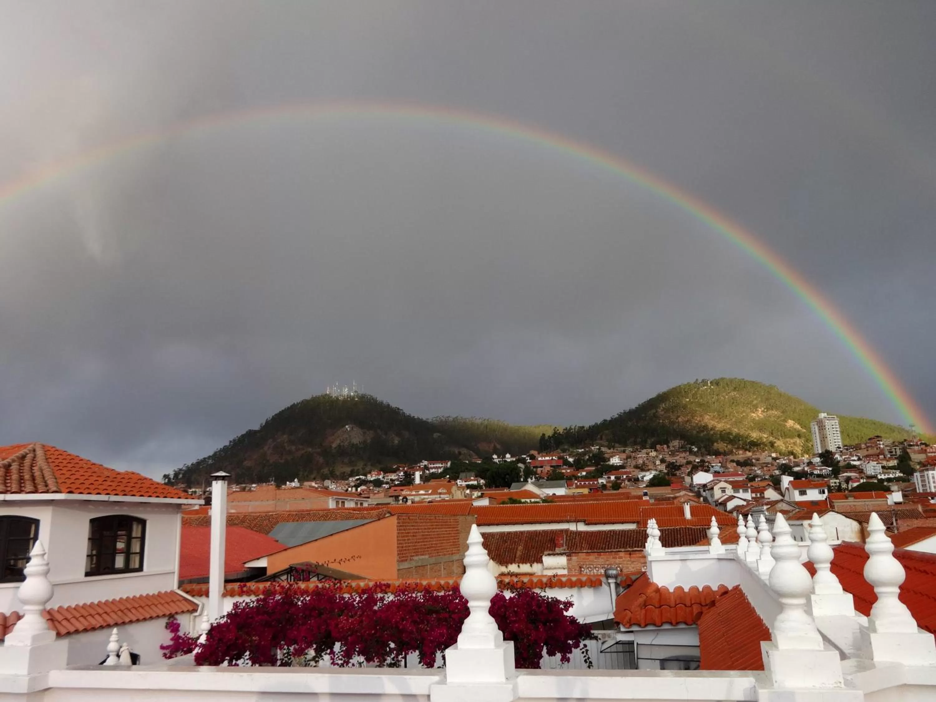 City view in El Hotel de Su Merced