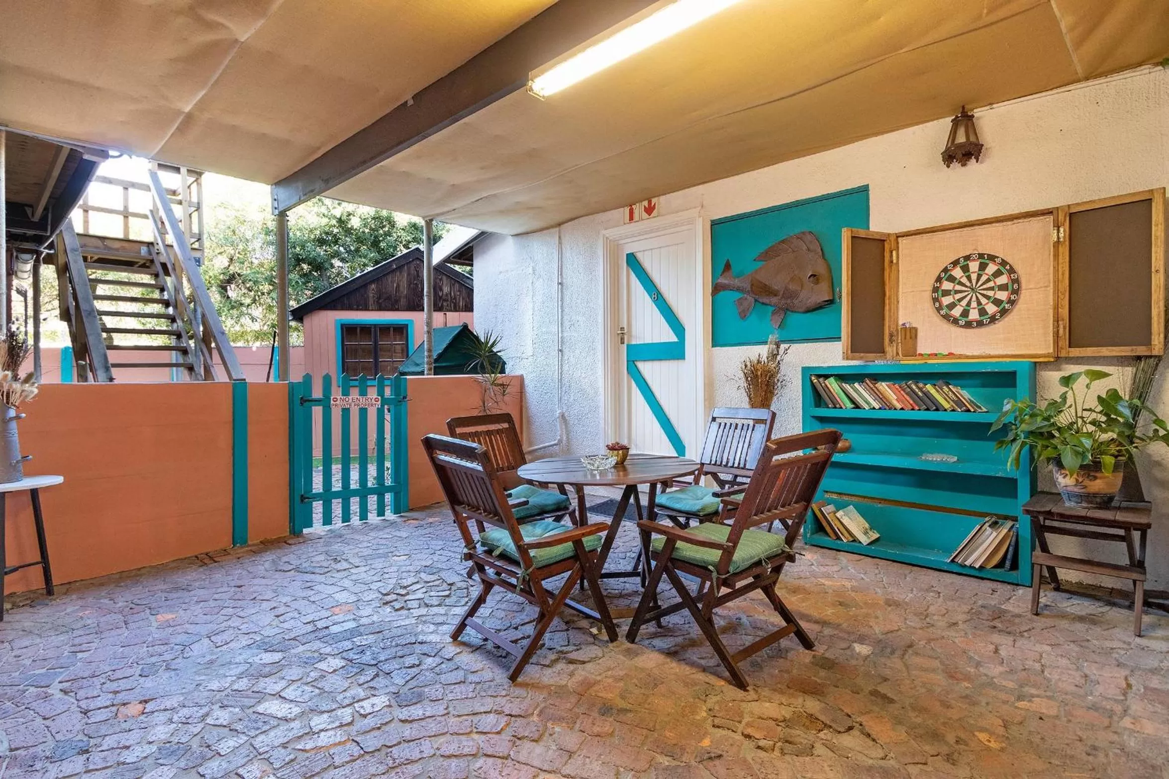 Seating area in The Bohemian Guesthouse