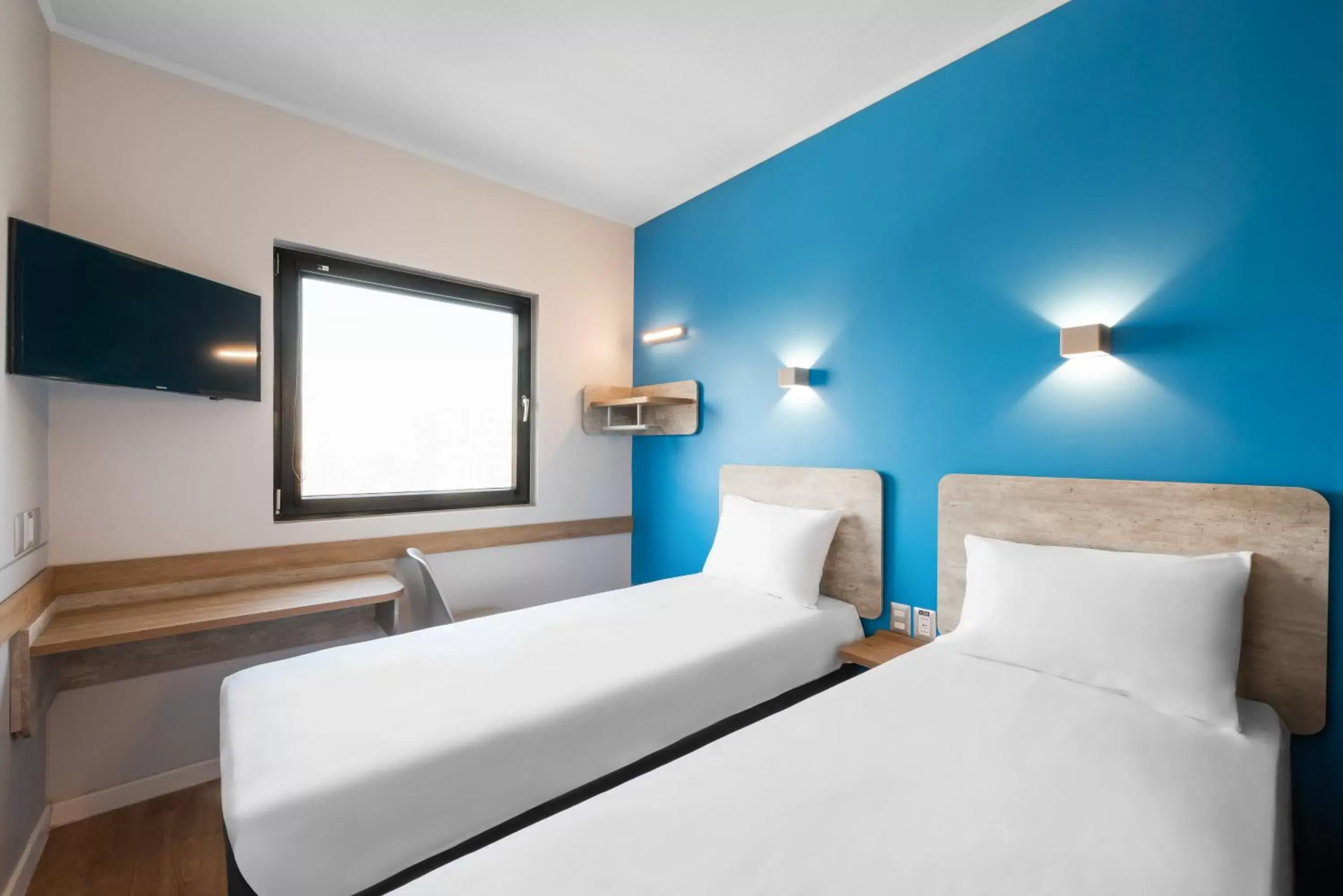 Bed in ibis budget Santiago Providencia