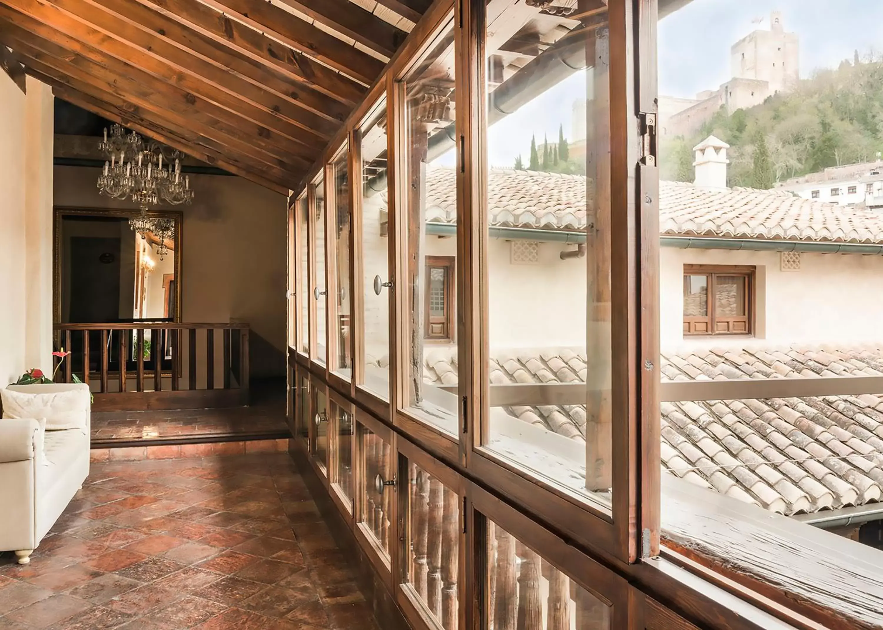 Balcony/Terrace in Hotel Casa 1800 Granada