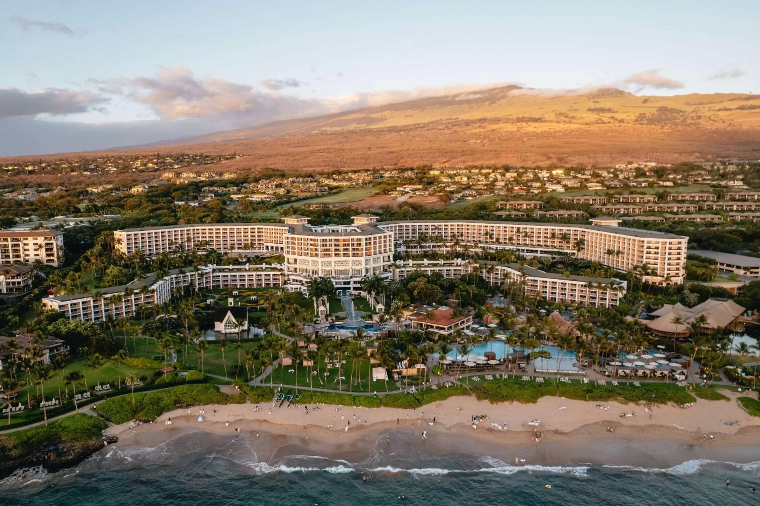 Property building, Bird's-eye View in Grand Wailea Resort Hotel & Spa, A Waldorf Astoria Resort