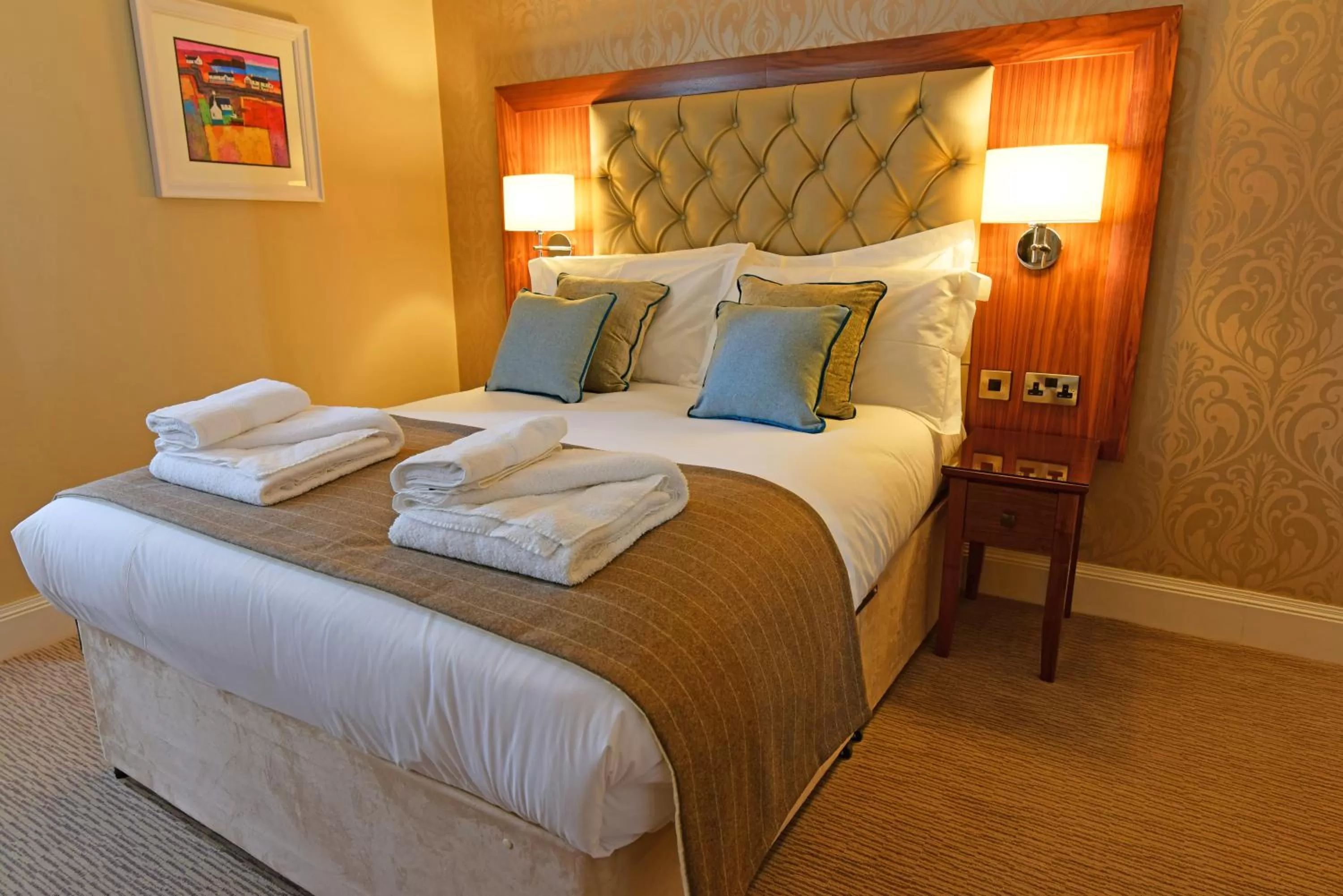 Bed in The Townhouse Aberfeldy - Rooms & Breakfast