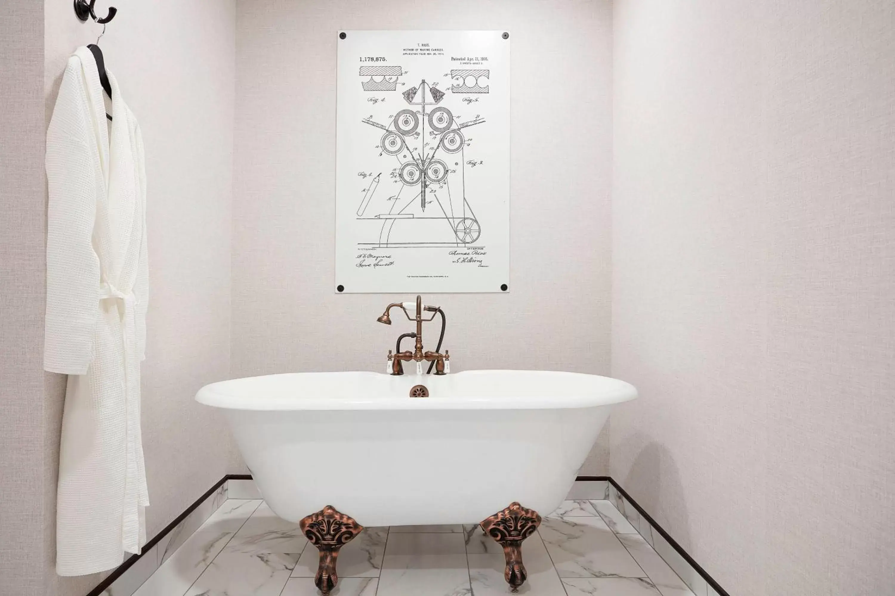 Bathroom in The Wick, Hudson, a Tribute Portfolio Hotel