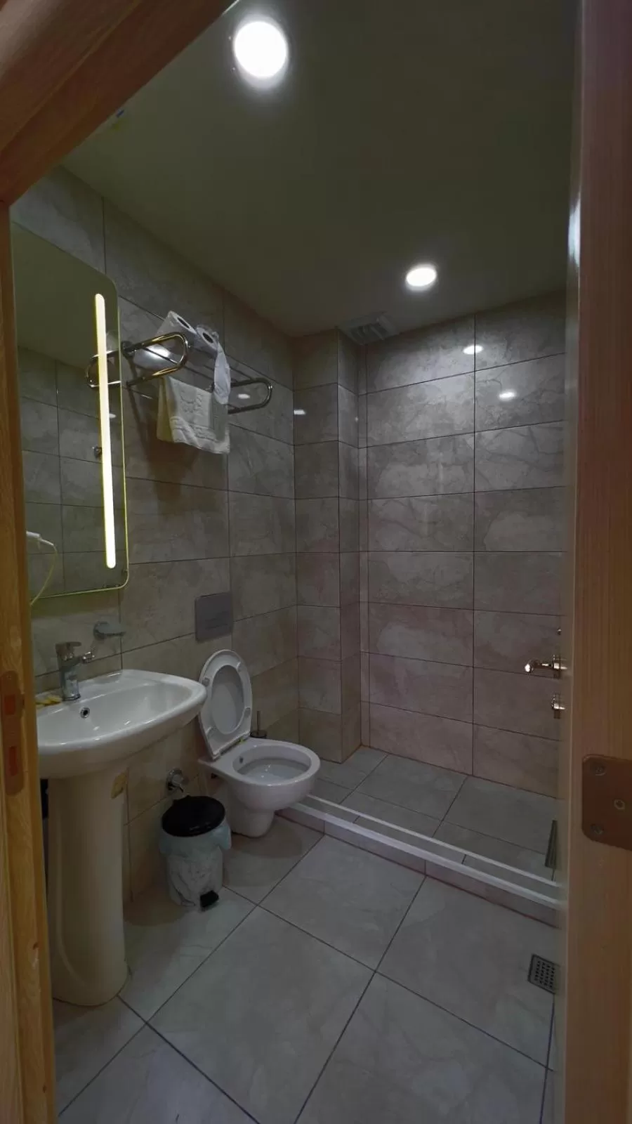 Shower in The Lola Hotel