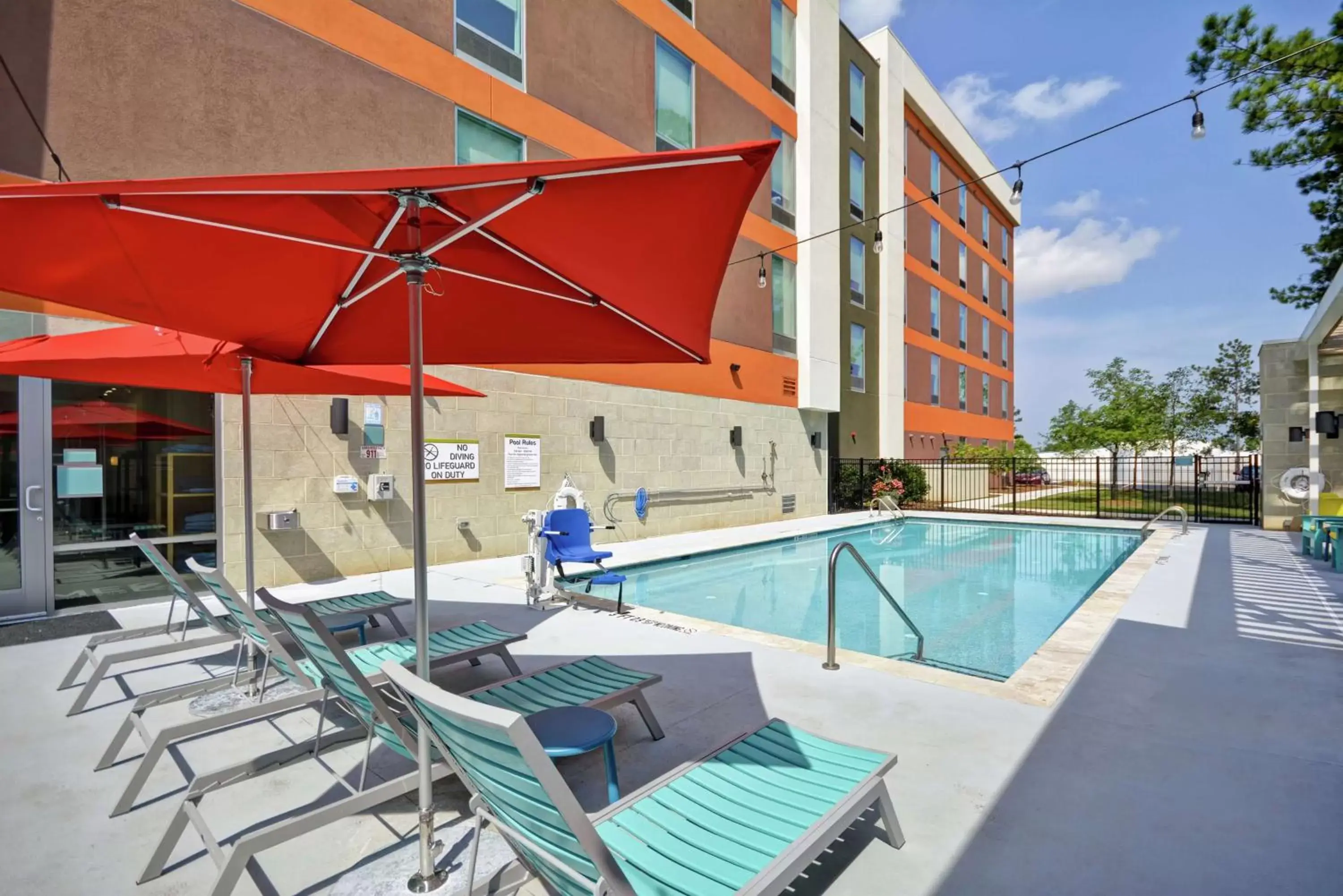 Pool view, Swimming Pool in Home2 Suites By Hilton Atlanta Lithia Springs