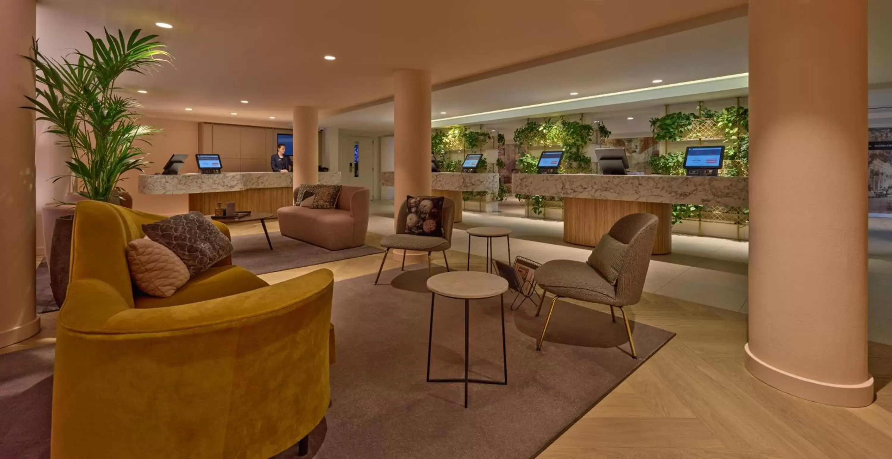 Lobby or reception, Lounge/Bar in Eden Hotel Amsterdam