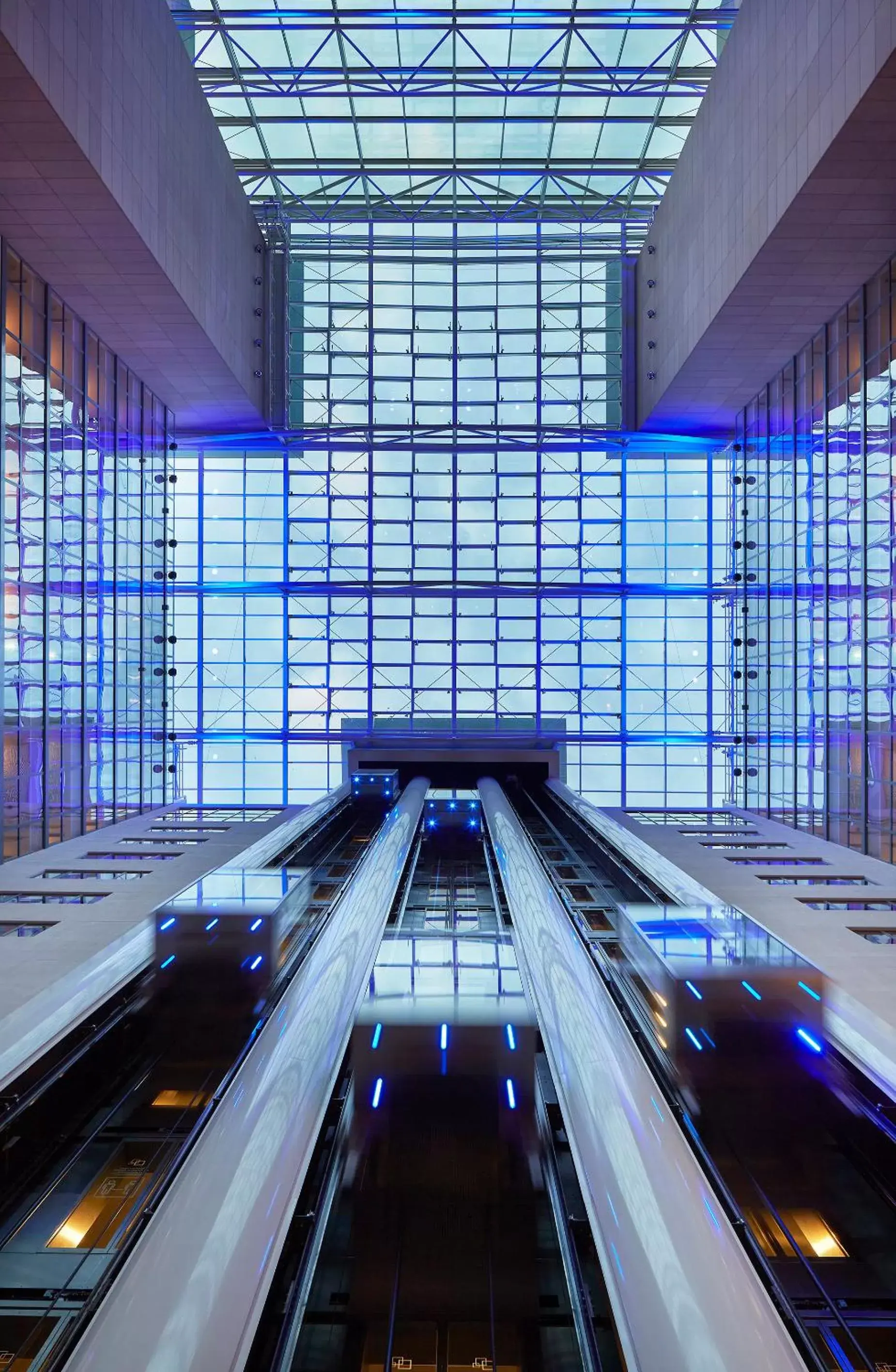 Property building in Hilton Frankfurt City Centre Property building in Hilton Frankfurt City Centre