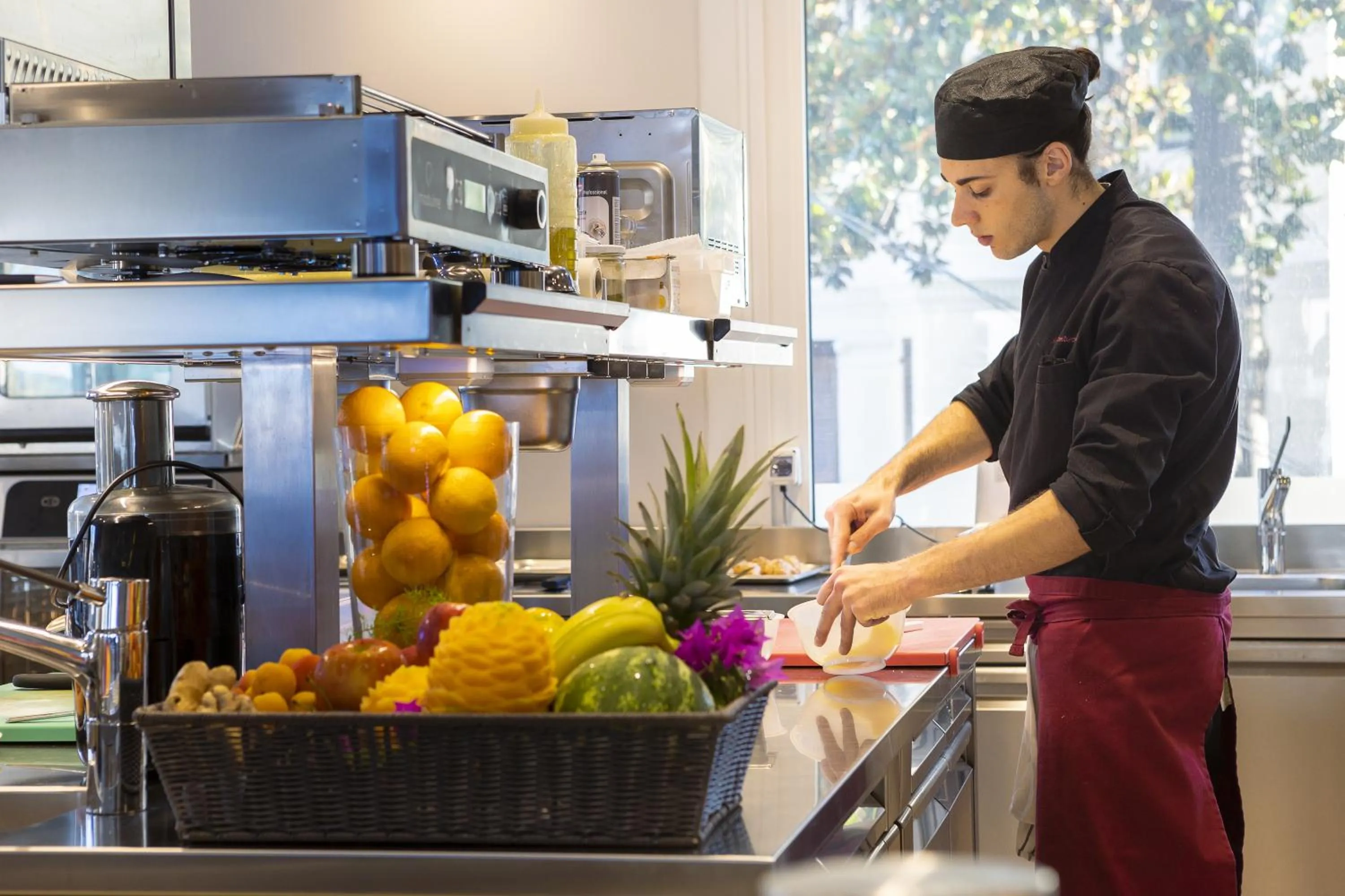 Food and drinks in Hotel Continental