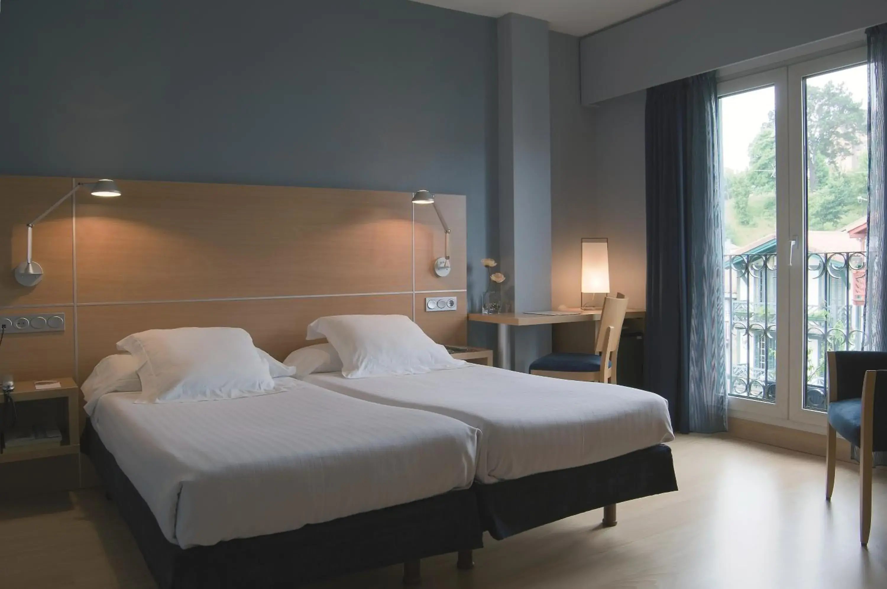 Bed in Hotel Jauregui Bed in Hotel Jauregui