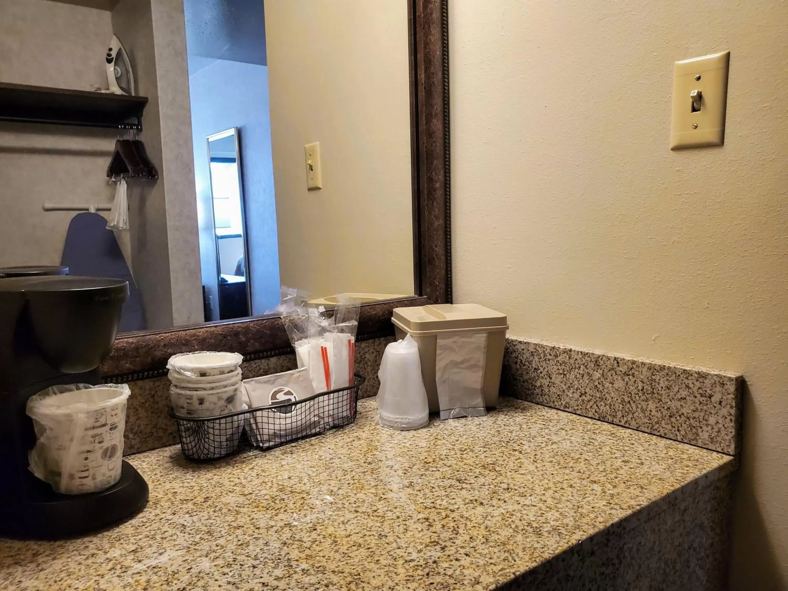 Coffee/tea facilities, Bathroom in Ramkota Hotel Watertown