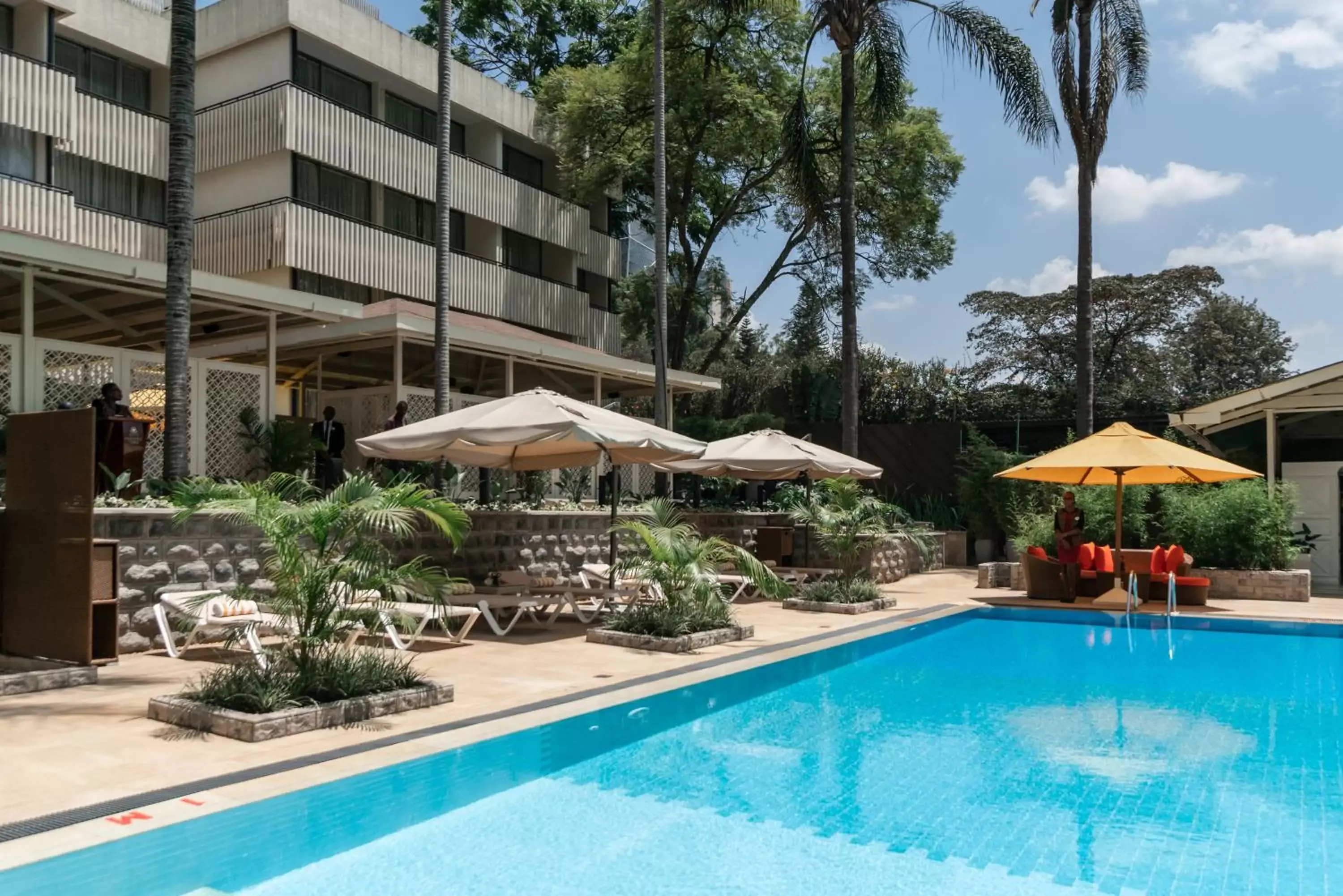 Swimming Pool in Sarova Panafric Hotel