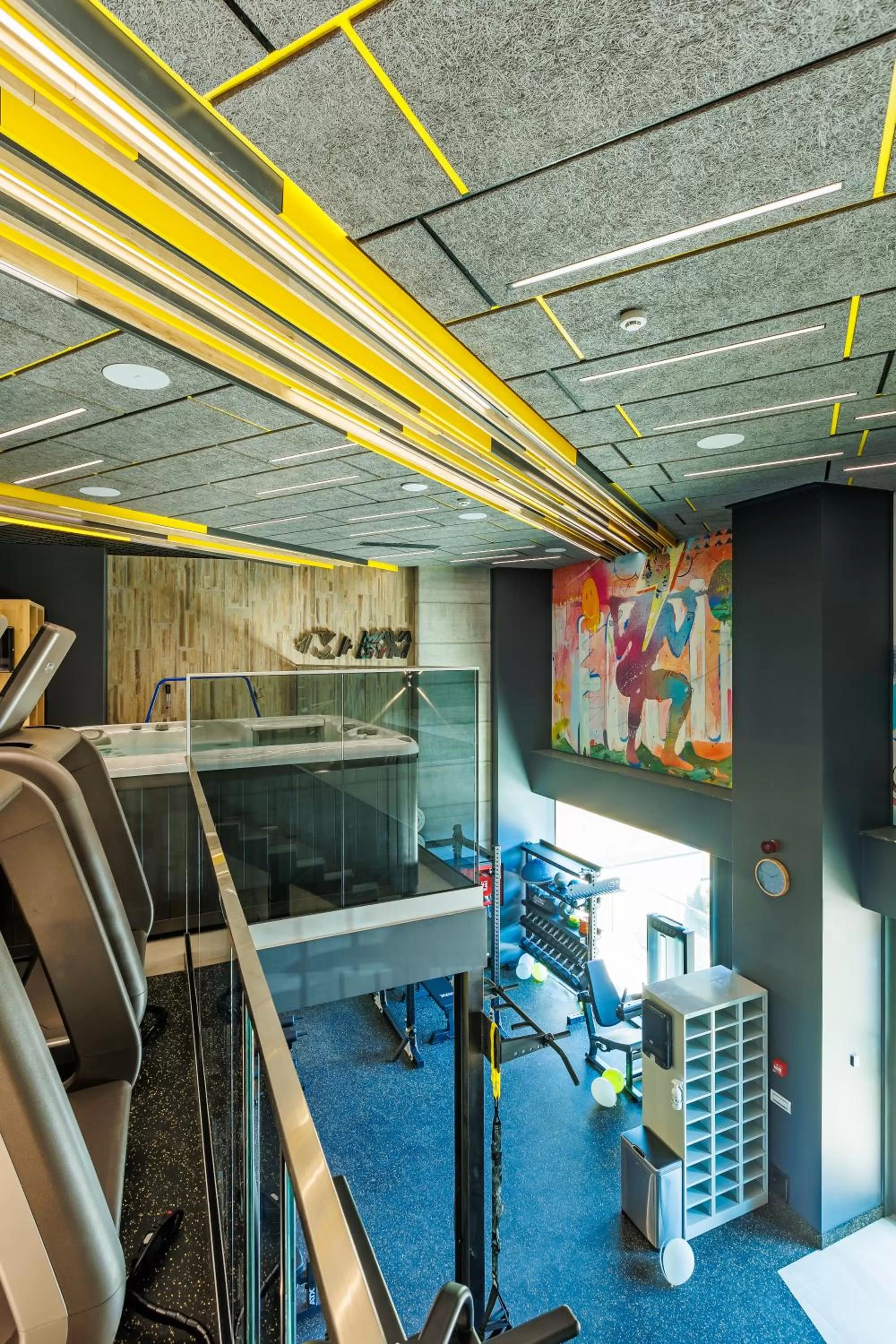 Fitness centre/facilities in Mava Apartamente