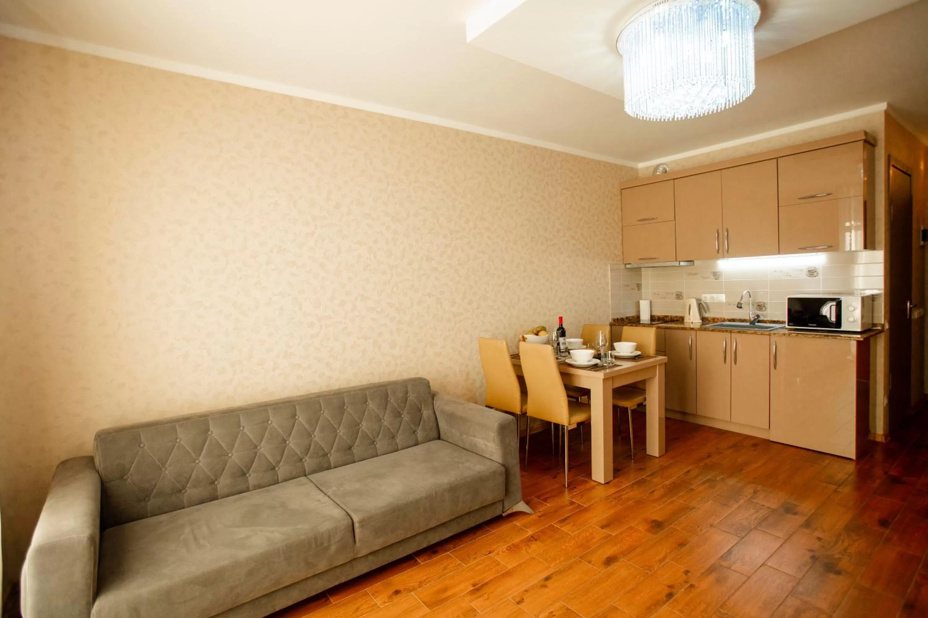 TV and multimedia, Kitchen/Kitchenette in Holiday Lux Sea Towers Batumi