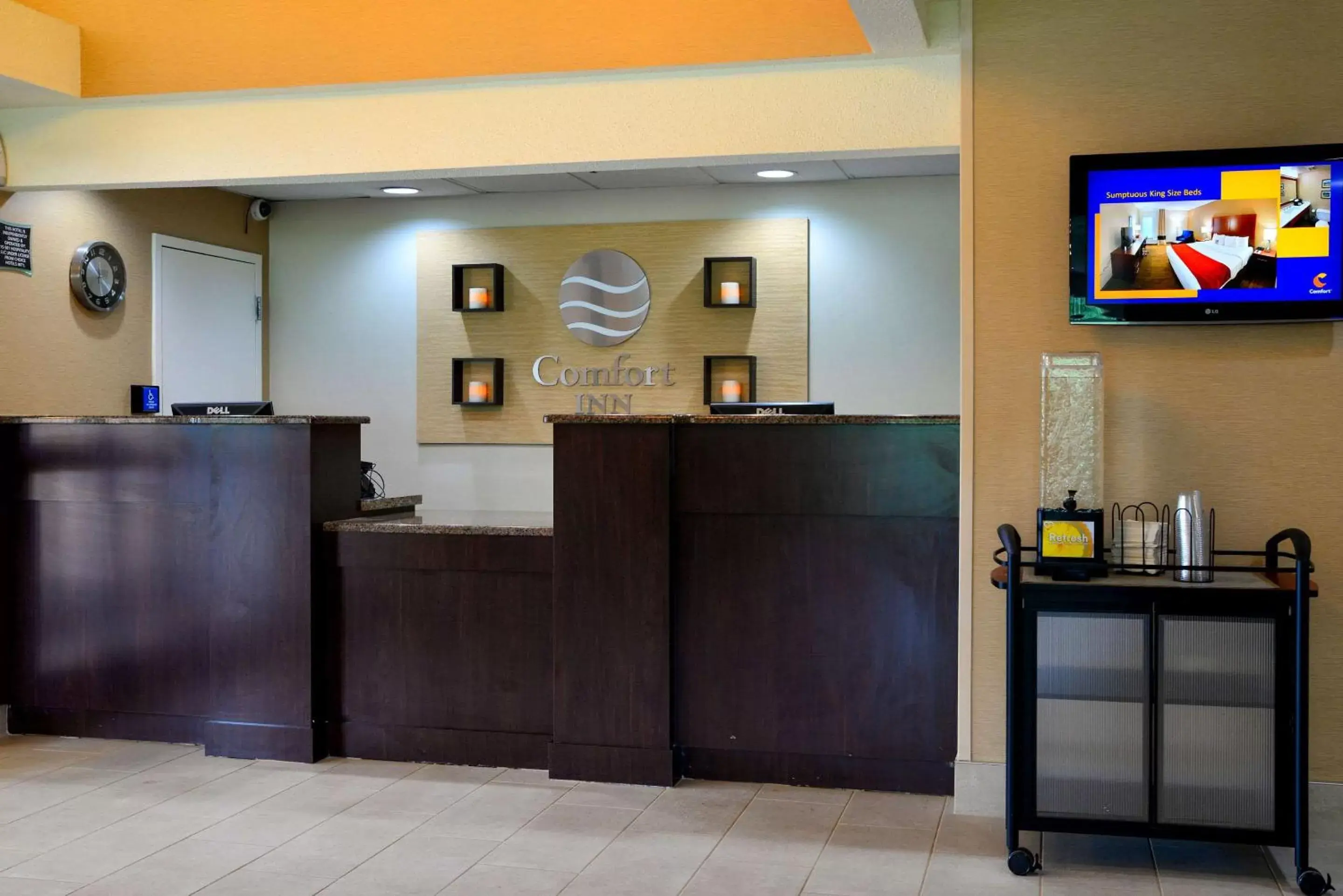 Lobby or reception in Comfort Inn University Durham - Chapel Hill