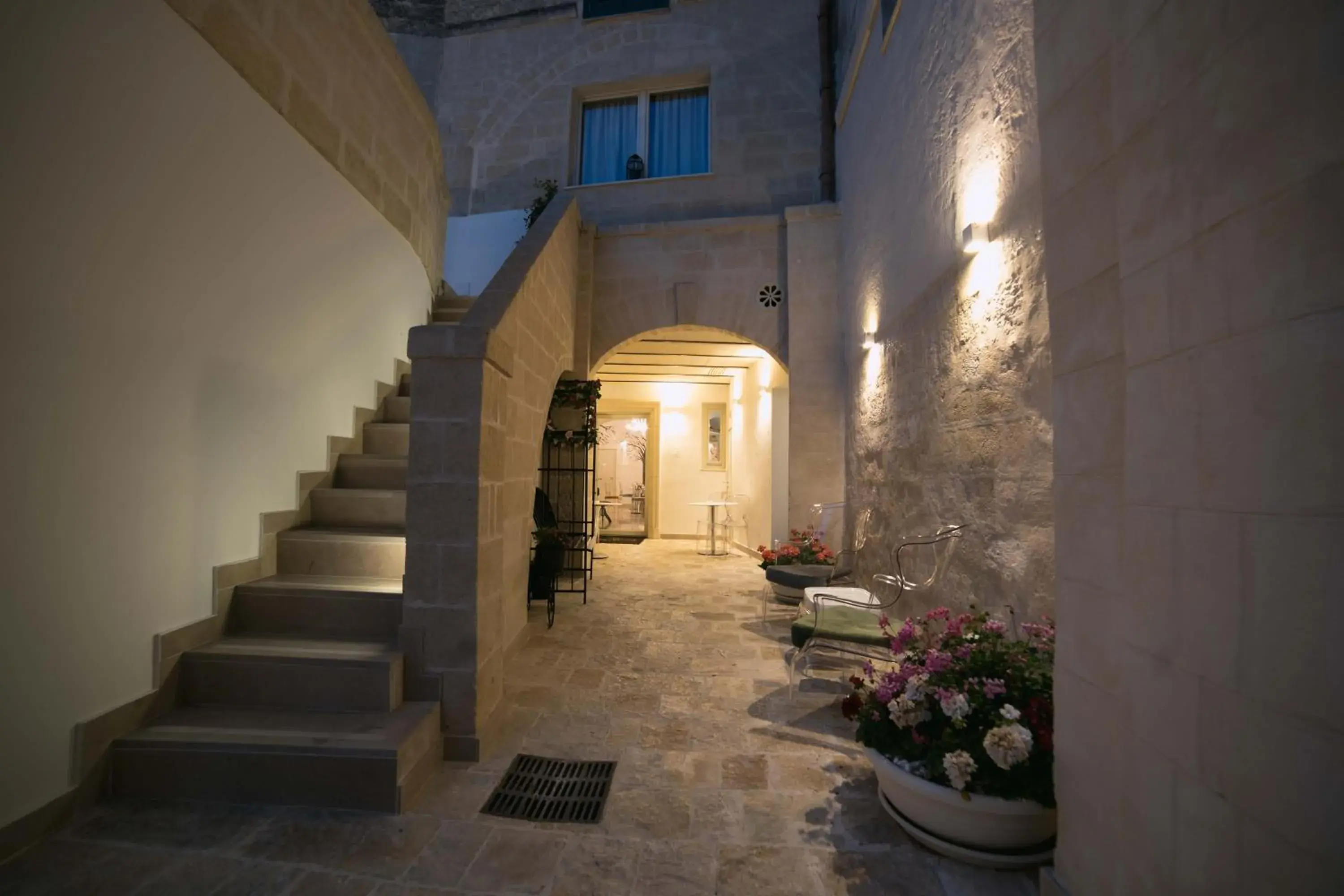 Patio in Albergo Del Sedile