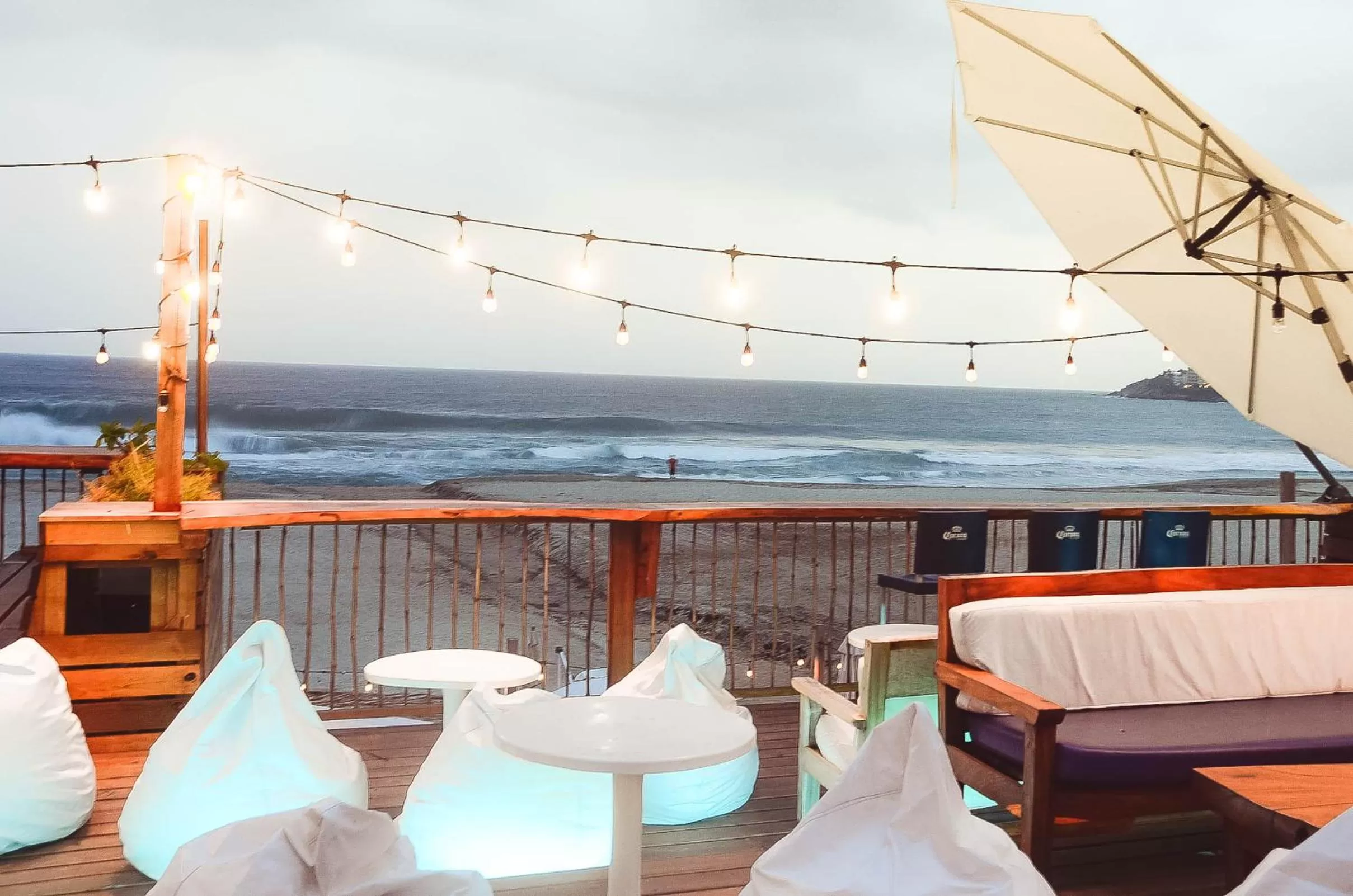 Balcony/Terrace in Bungalows Zicatela