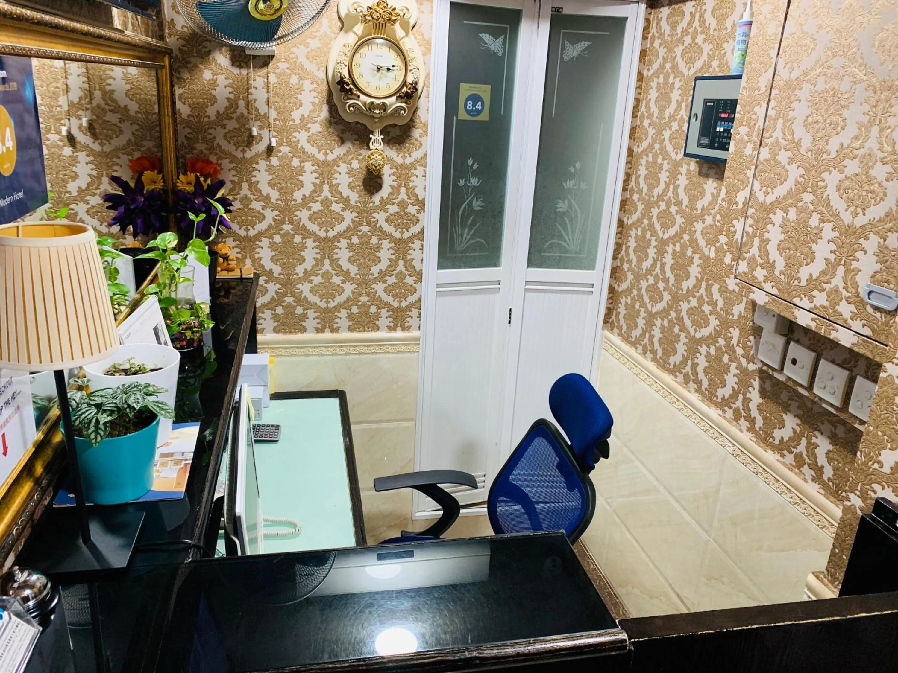 Lobby or reception in Modern