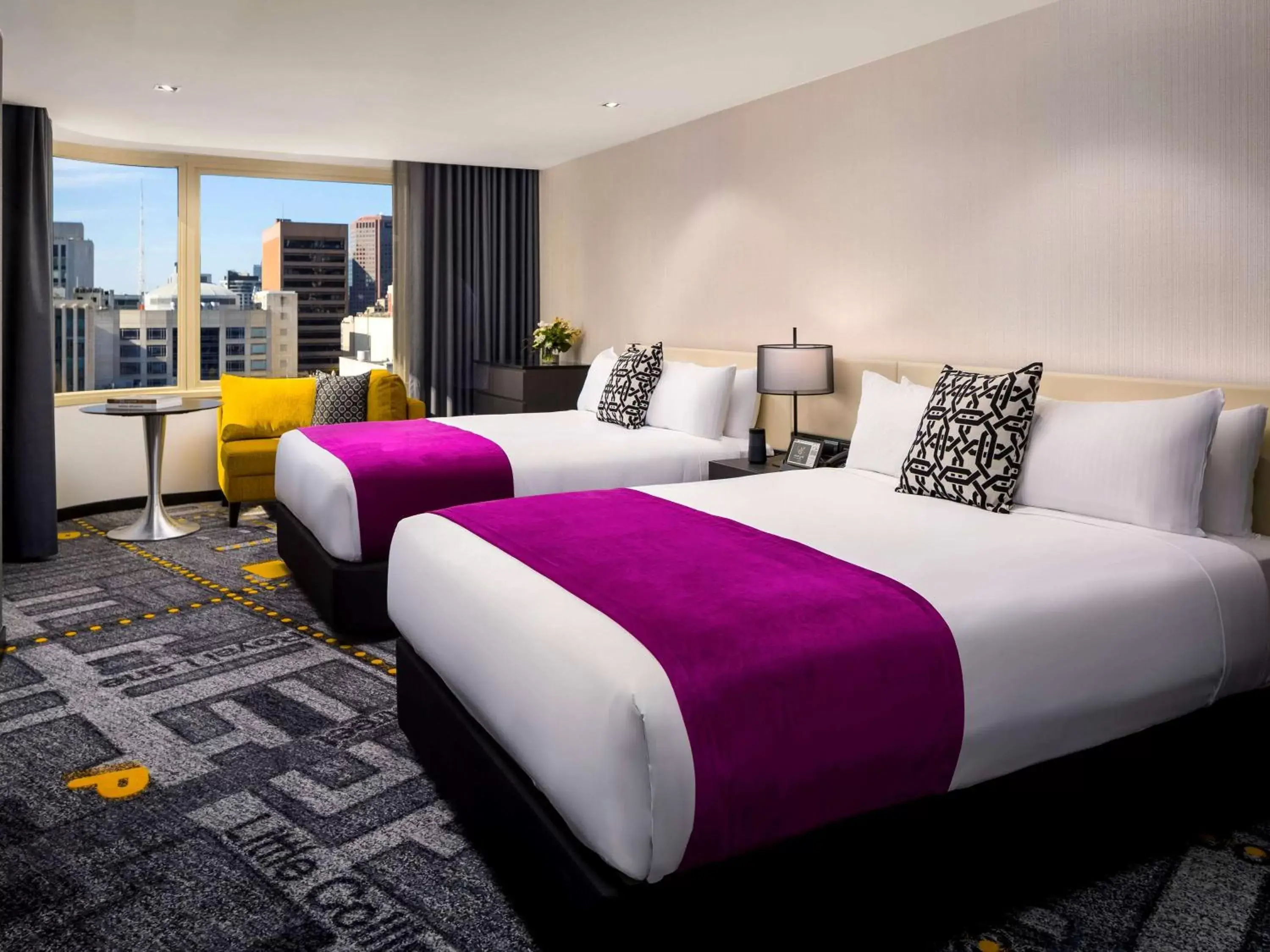 Photo of the whole room, Bed in Pullman Melbourne on Swanston