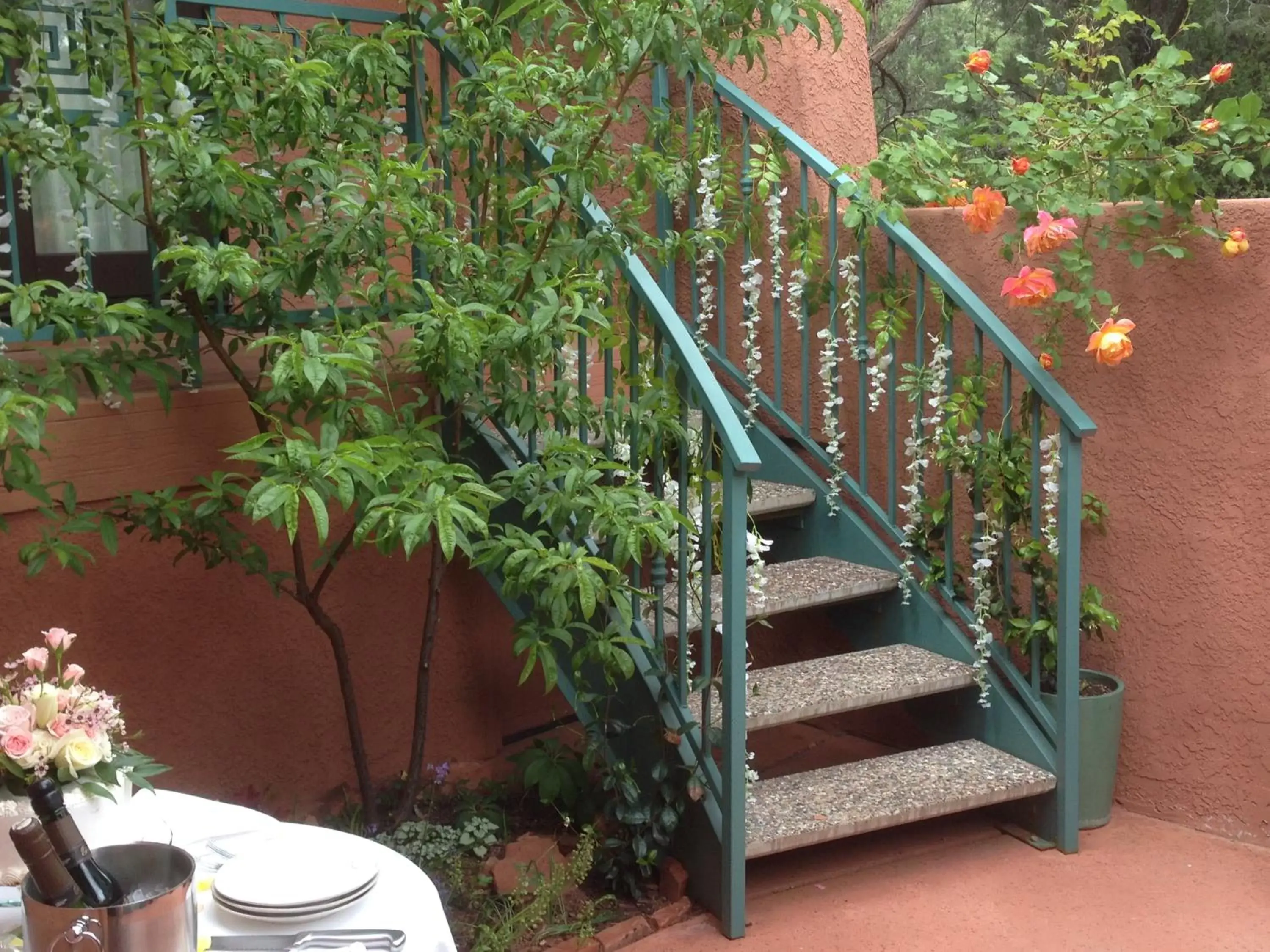 Balcony/Terrace in Casa Sedona Inn
