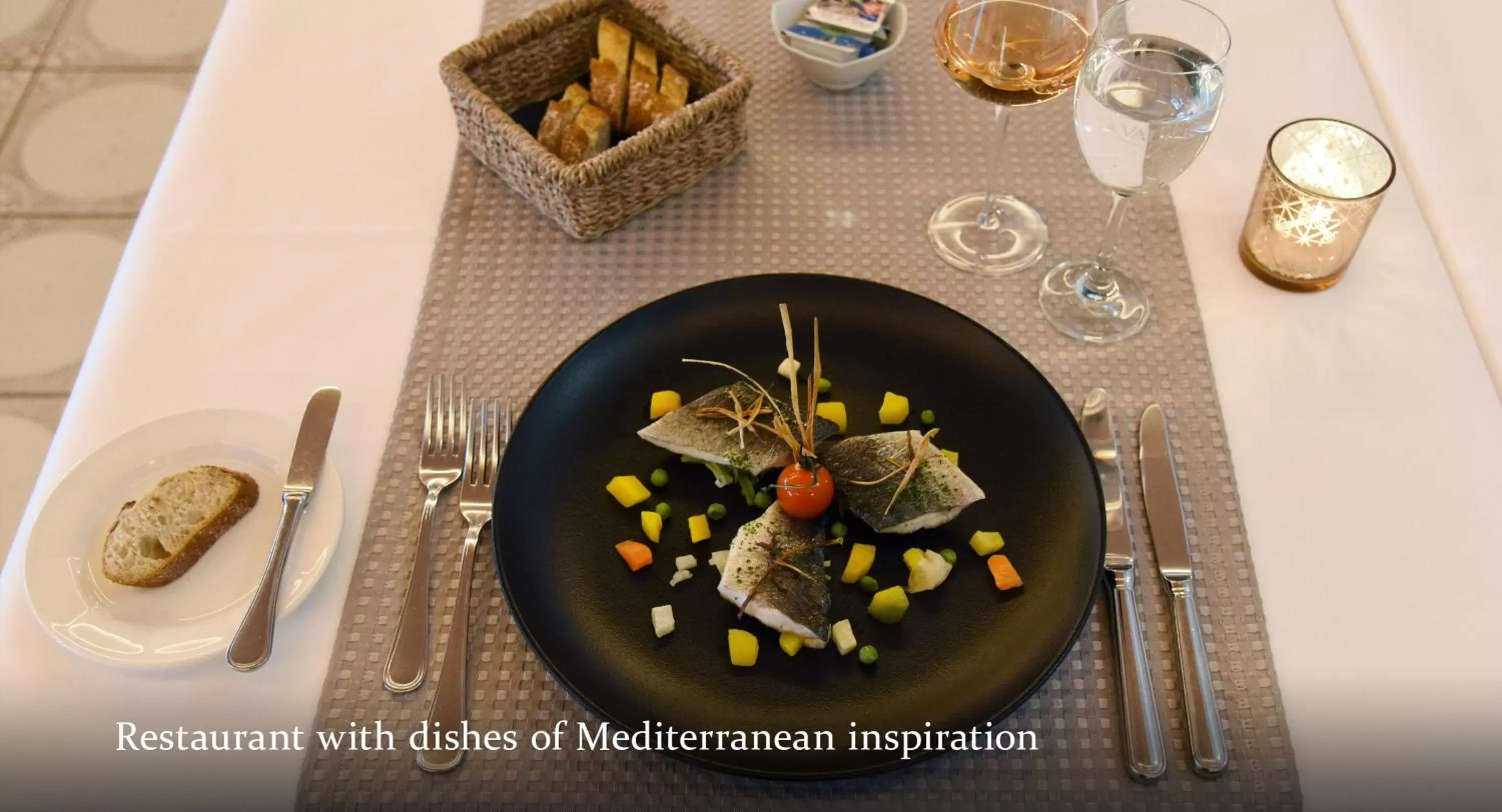 Food close-up in Hôtel des Vignes