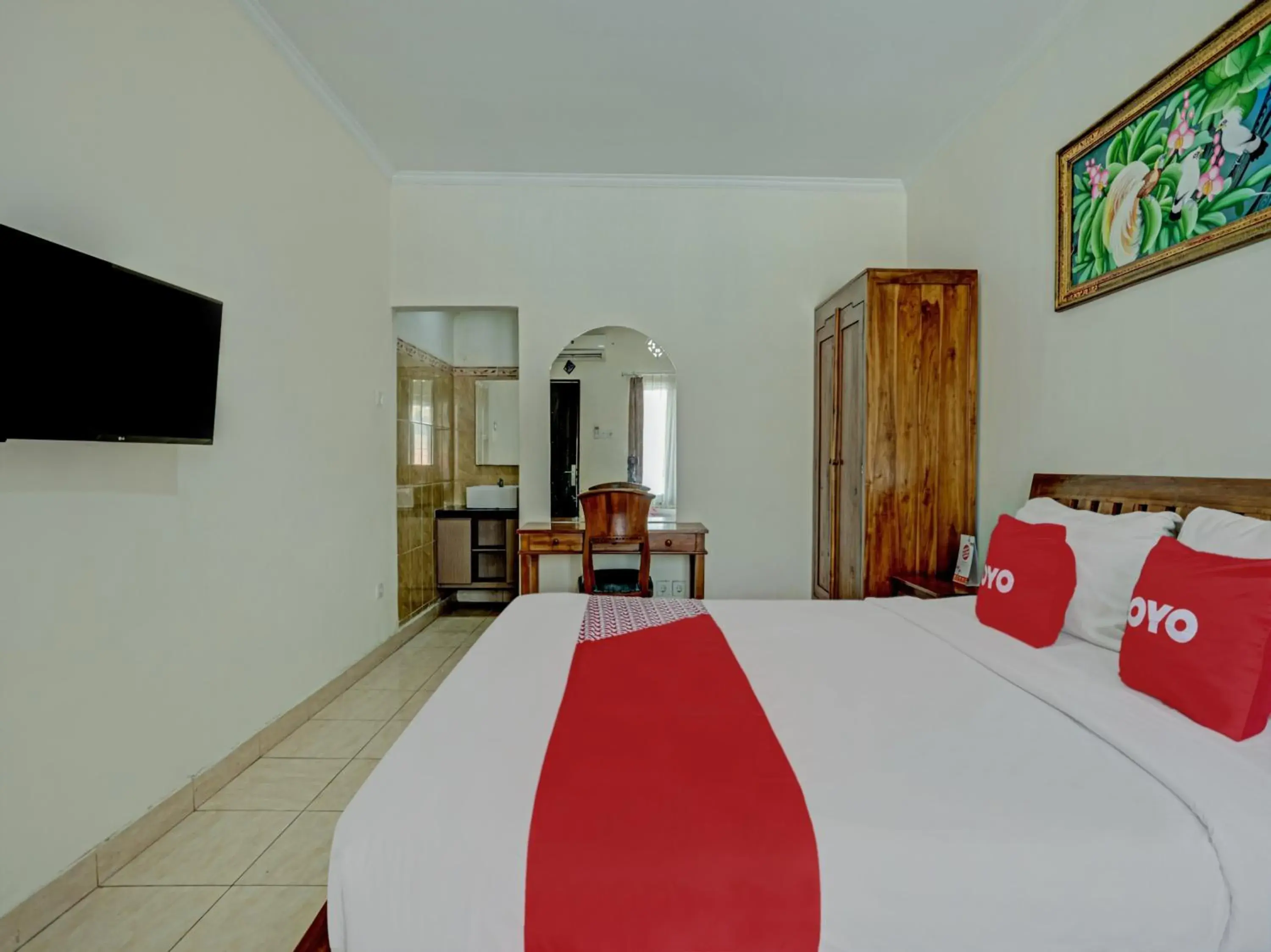 Bedroom in OYO 3904 Kiki Residence Bali