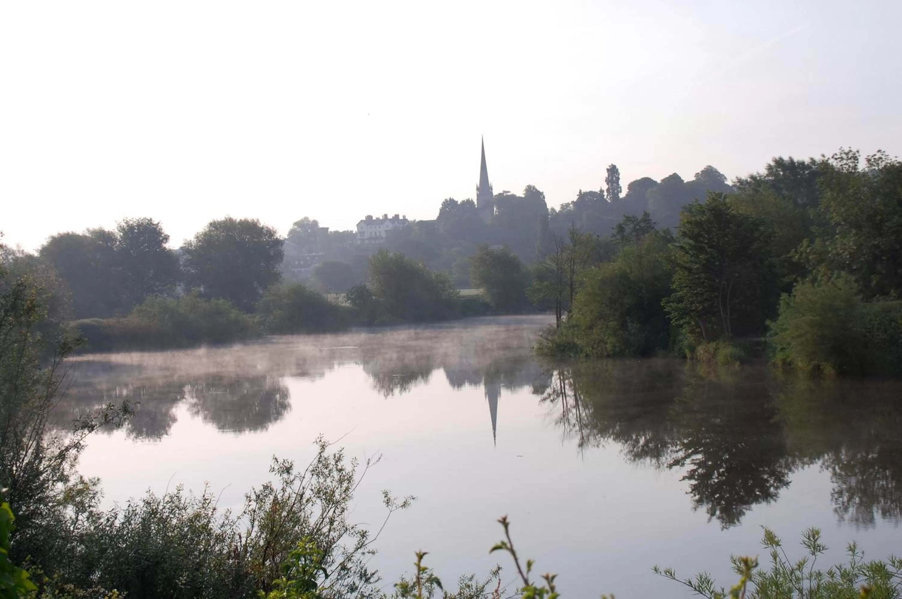 Natural landscape in The Bridge House