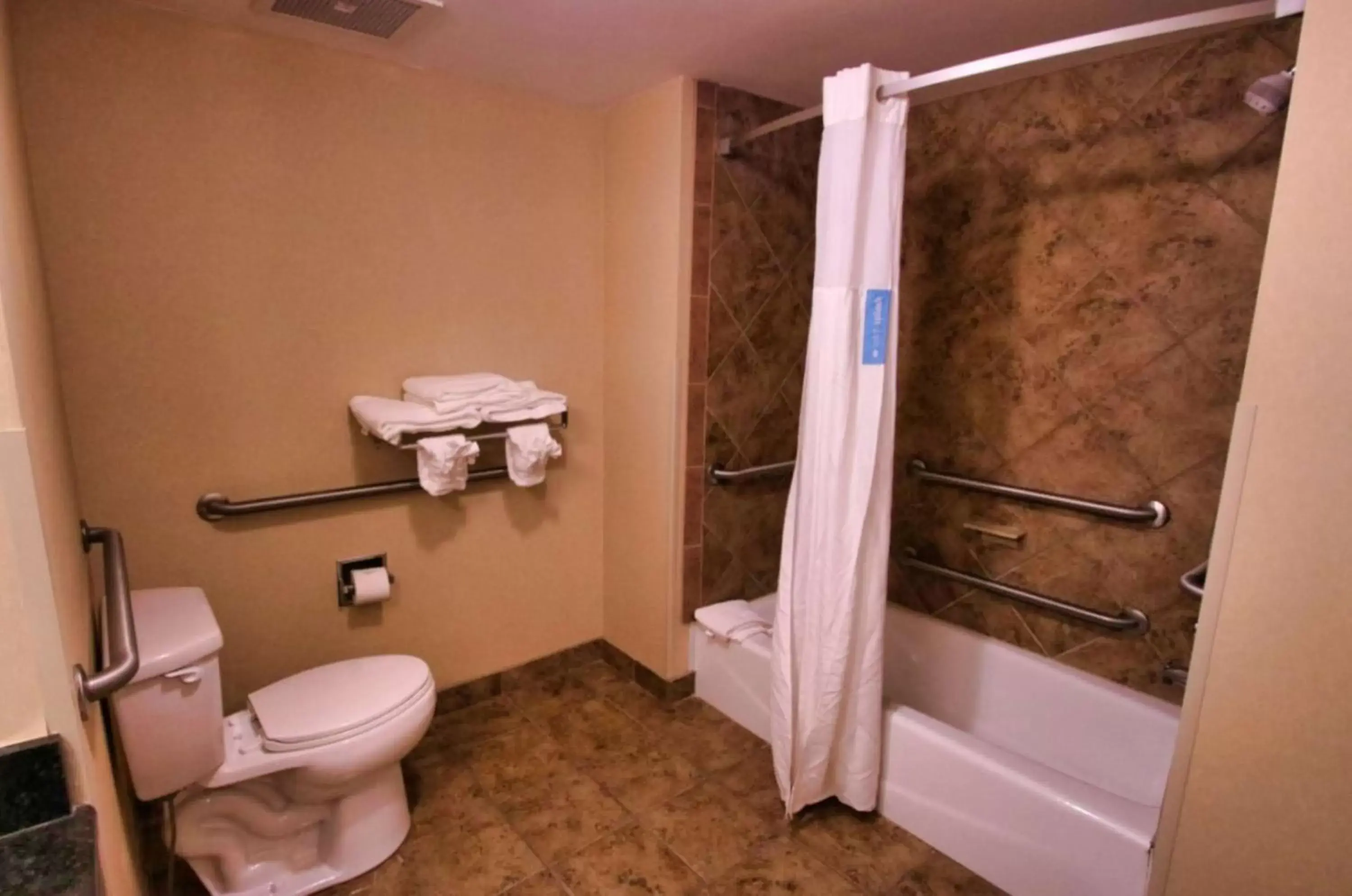 Bathroom in Hampton Inn & Suites Jacksonville Beach Boulevard/Mayo Clinic