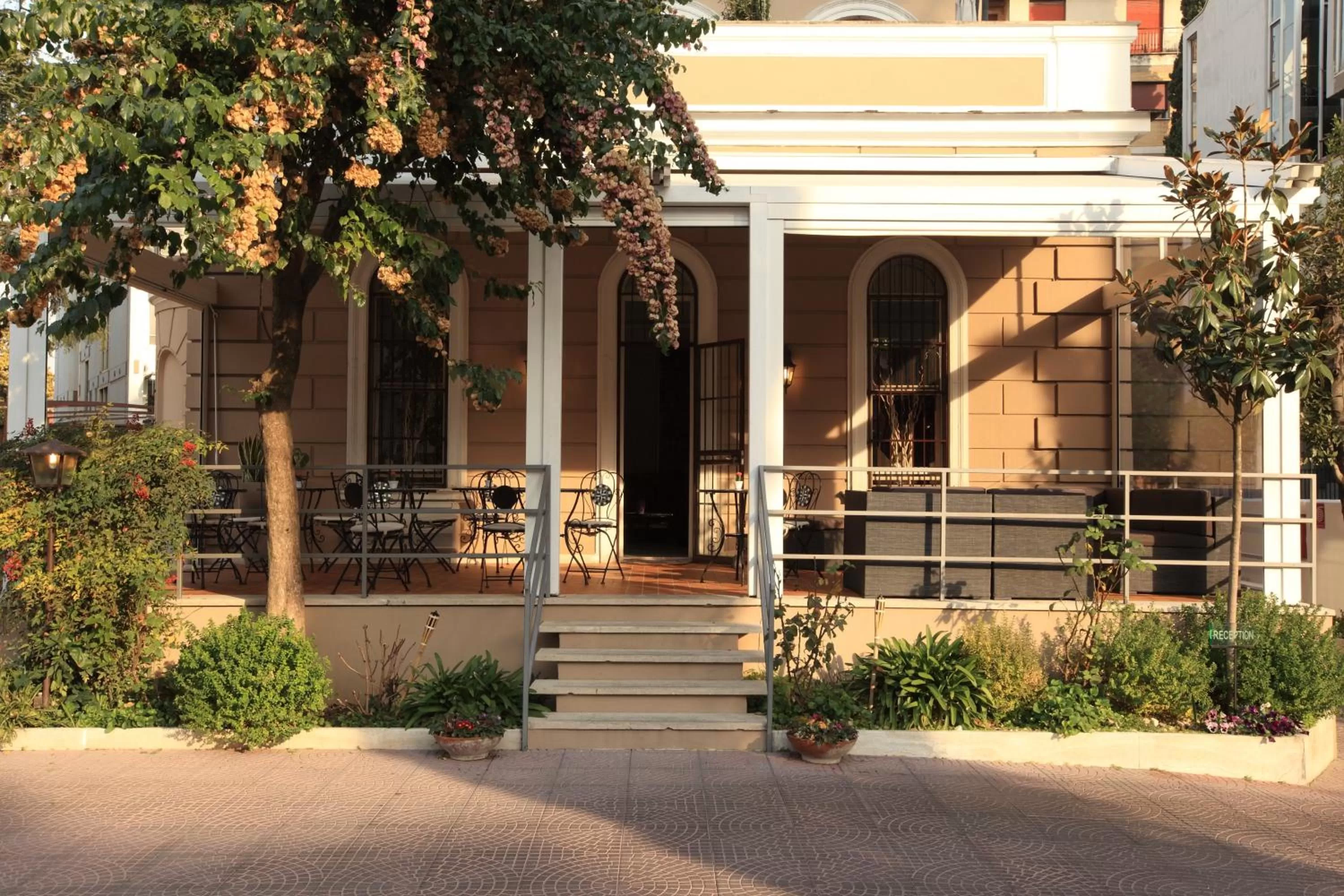 Off site in Villa Pirandello