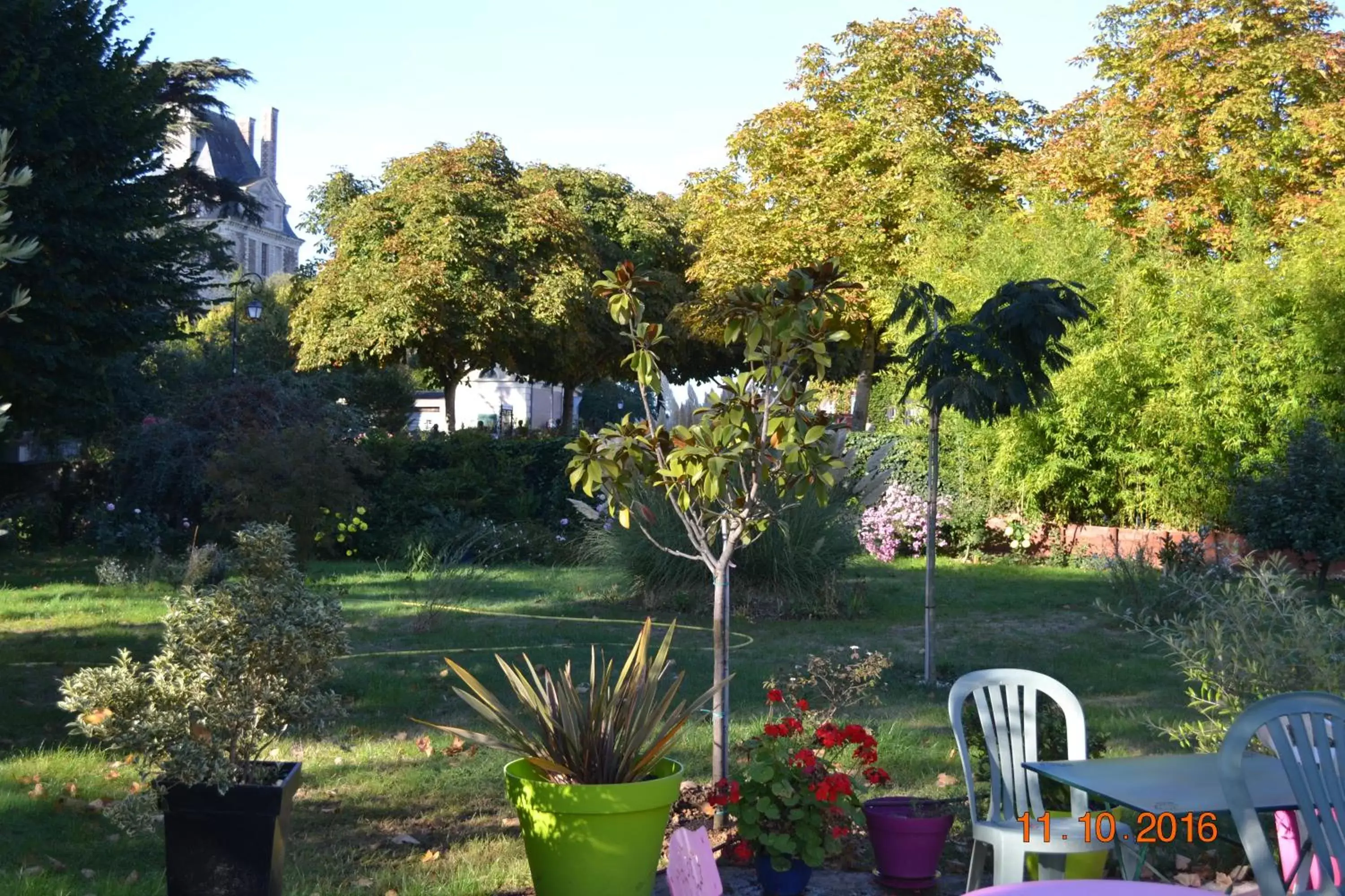 Property building, Patio/Outdoor Area in Hôtel Le Castel