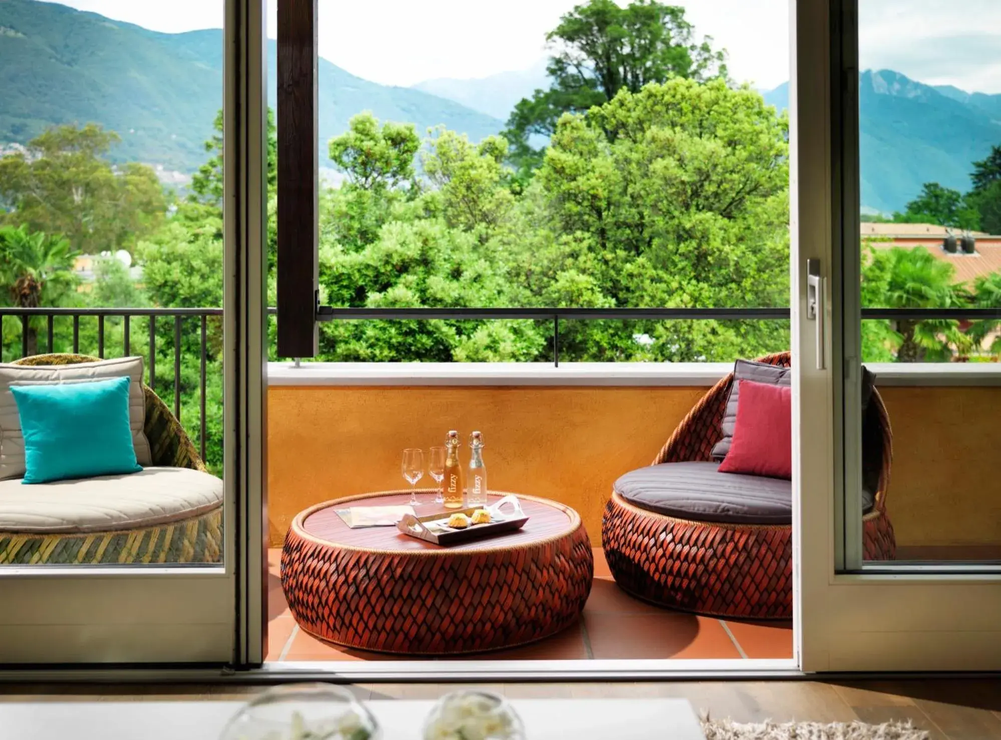 Balcony/Terrace in Giardino Ascona