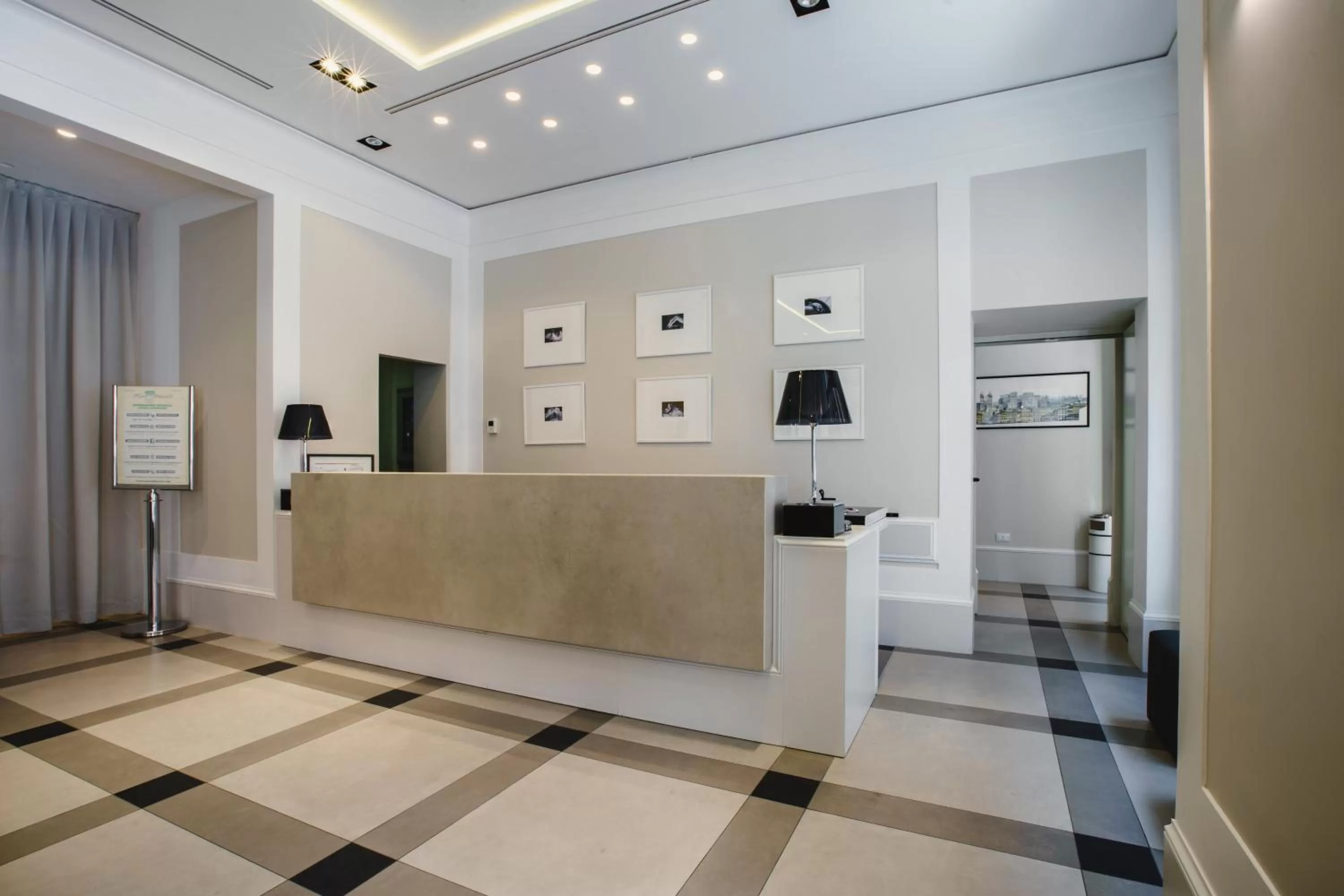 Lobby or reception in Hotel Smeraldo