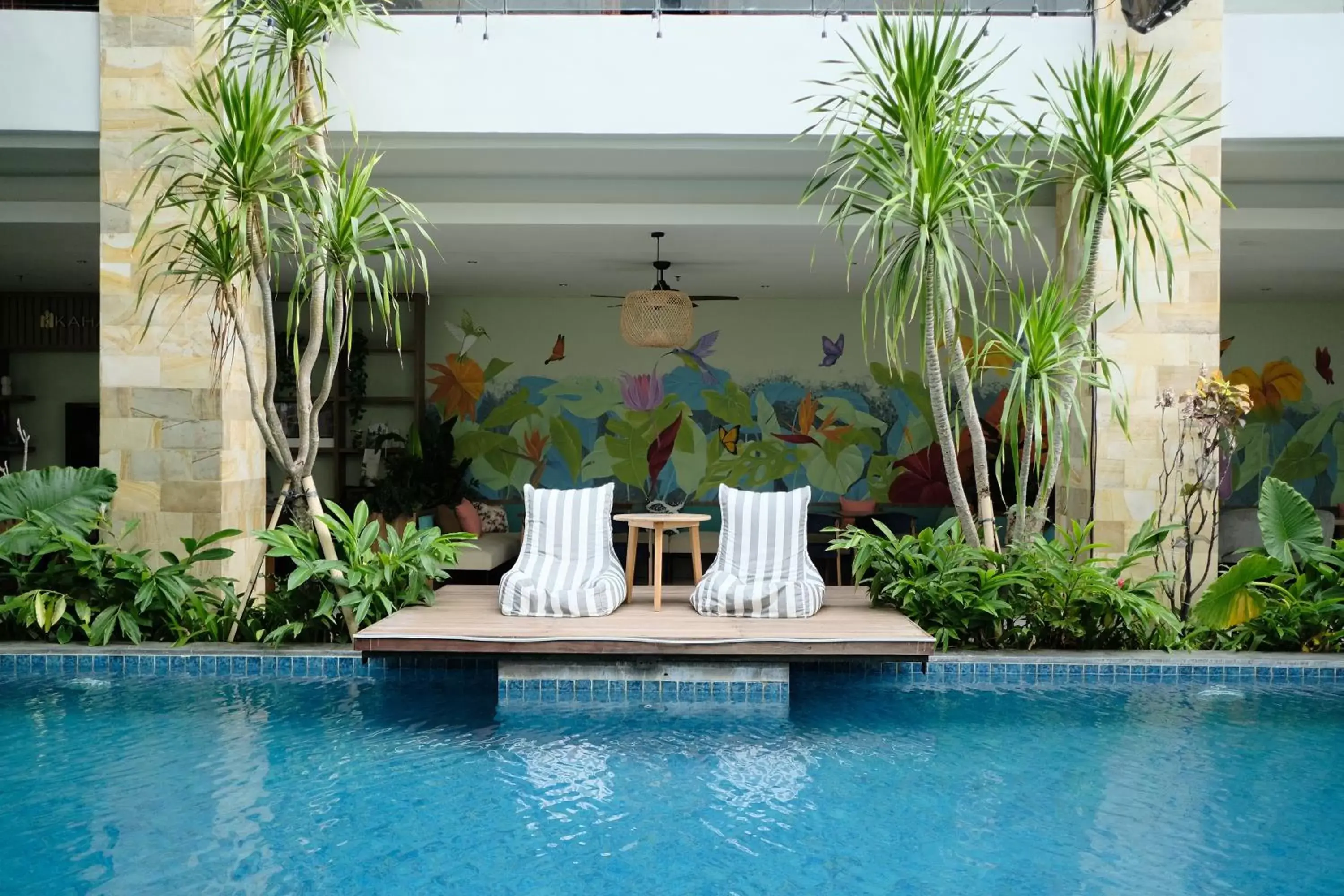 Pool view, Swimming Pool in Crystalkuta Hotel - Bali