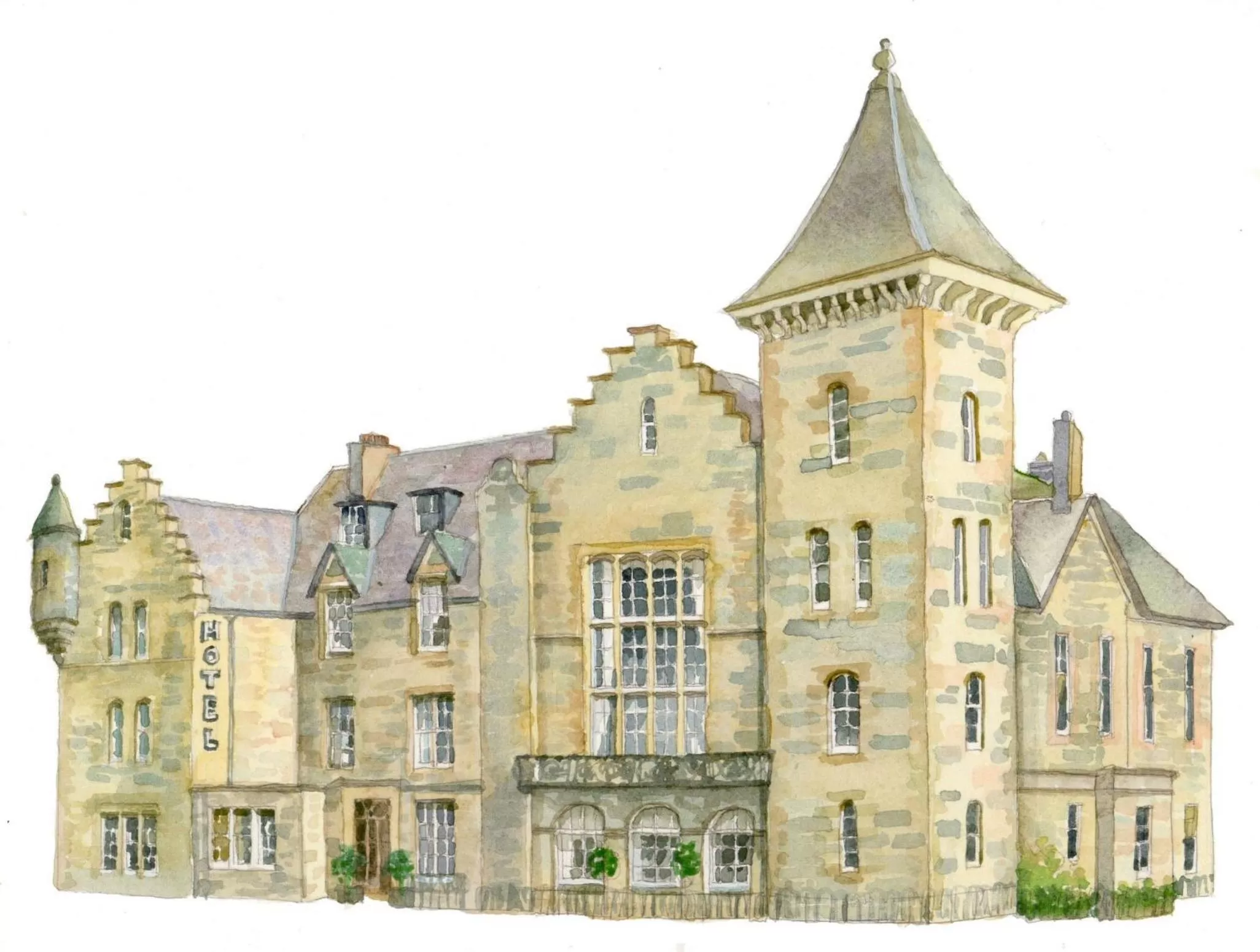 Property building in Birnam Hotel