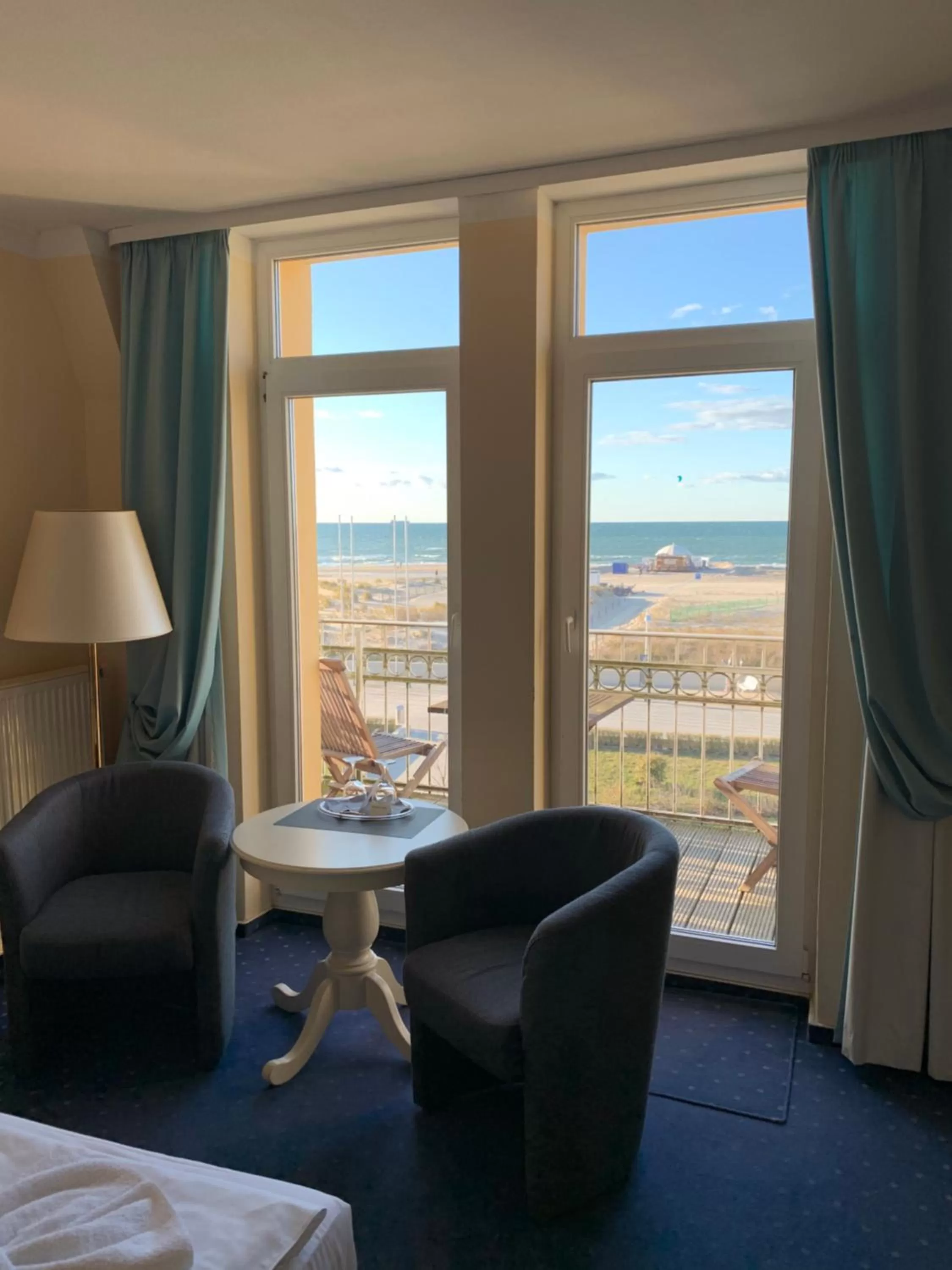 Lake view in Hotel Bellevue Warnemünde