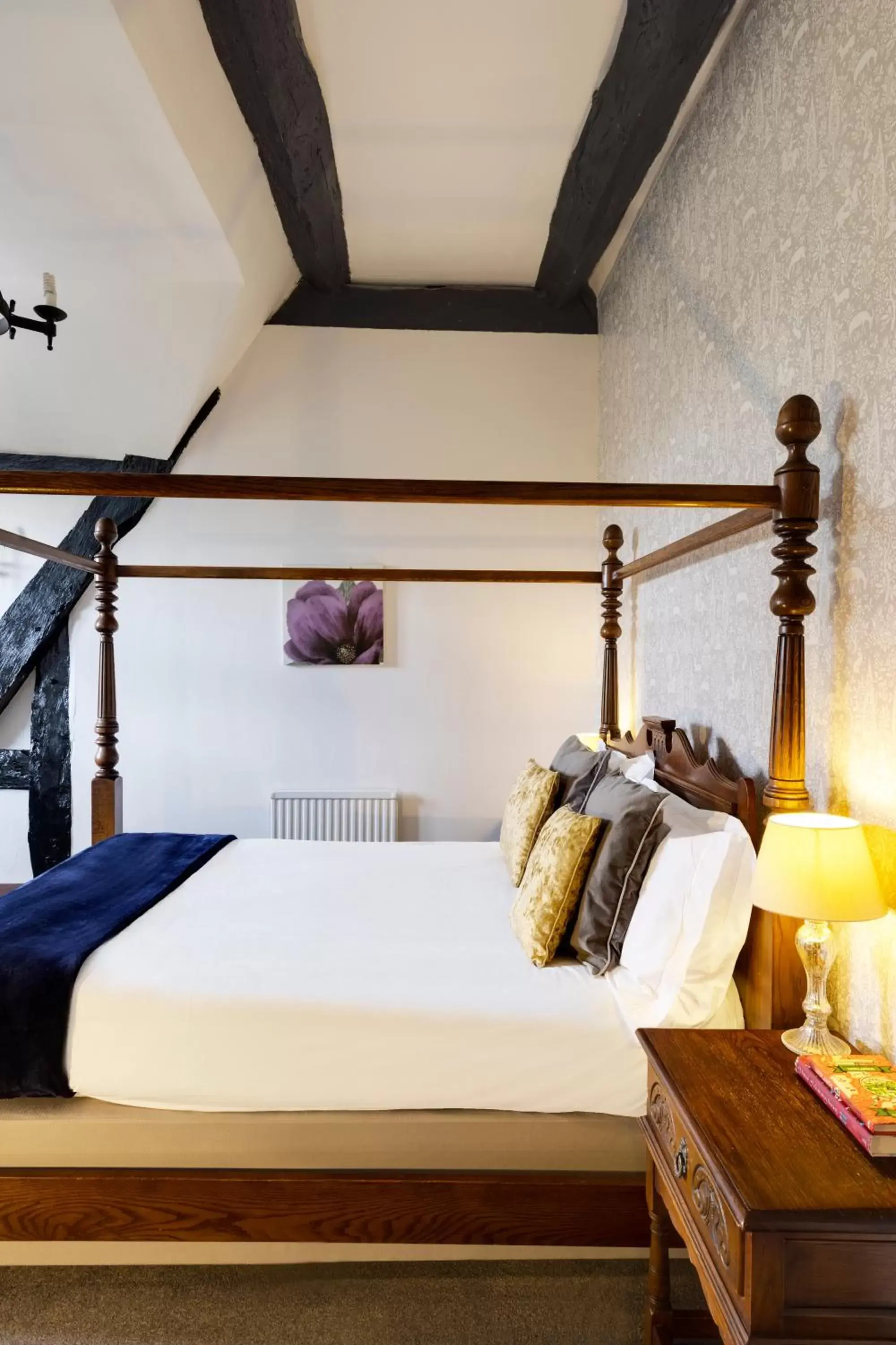 Bedroom, Bed in Karma Salford Hall Hotel