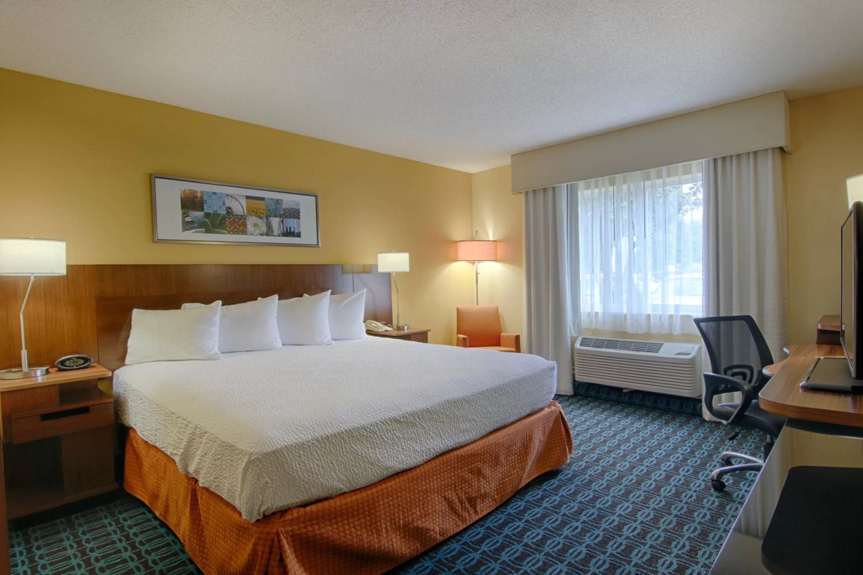 King Room with Adapted Tub - Mobility and Hearing Accessible in Fairfield Inn & Suites Jacksonville Airport