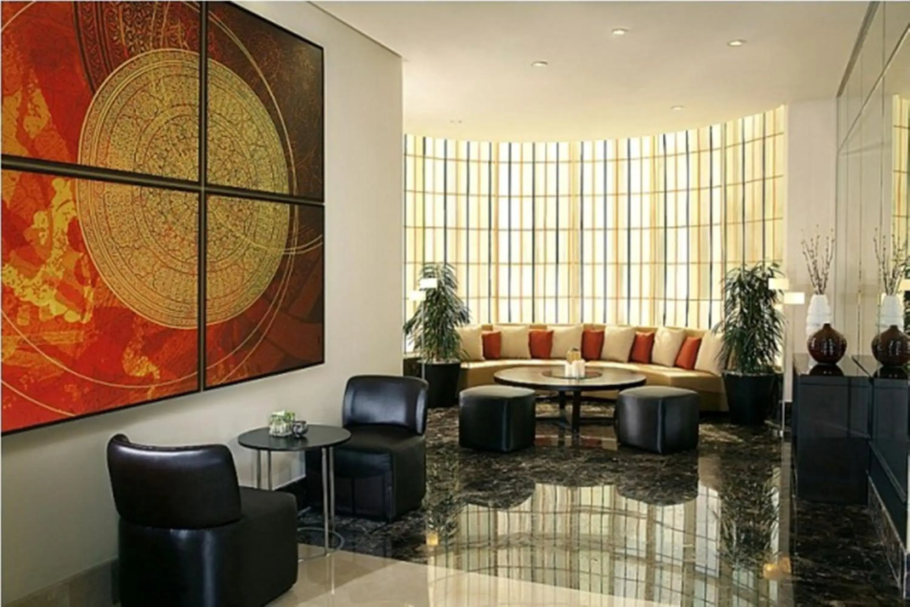 Lobby or reception, Lobby/Reception in Safir Hotel Doha