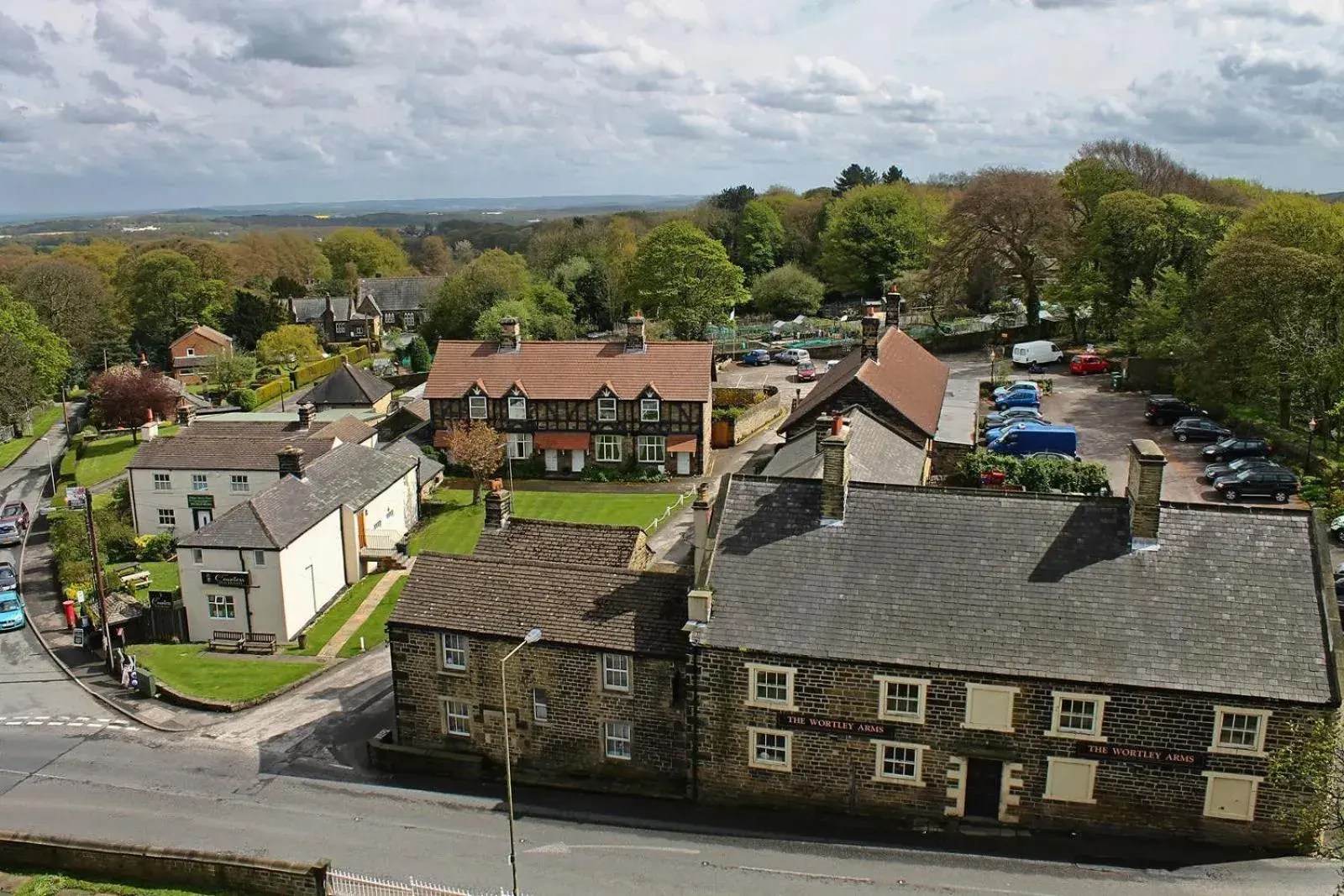 Neighbourhood, Bird's-eye View in Wortley Cottage Guest House