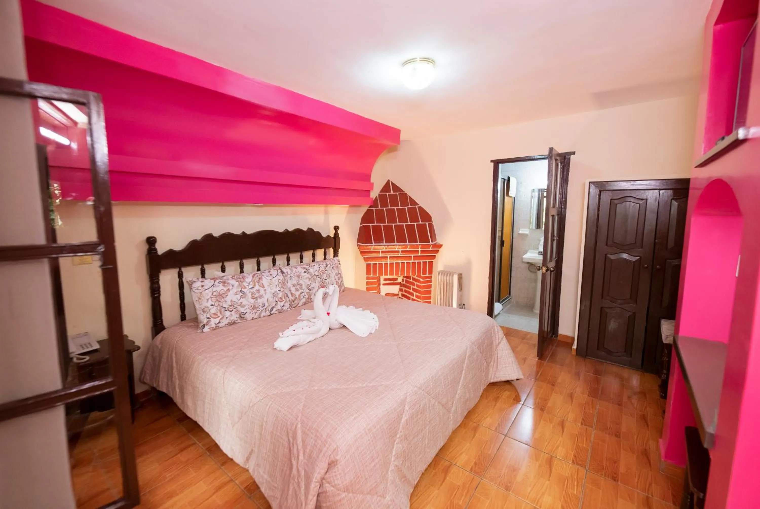 Bed in Hotel D’Monica