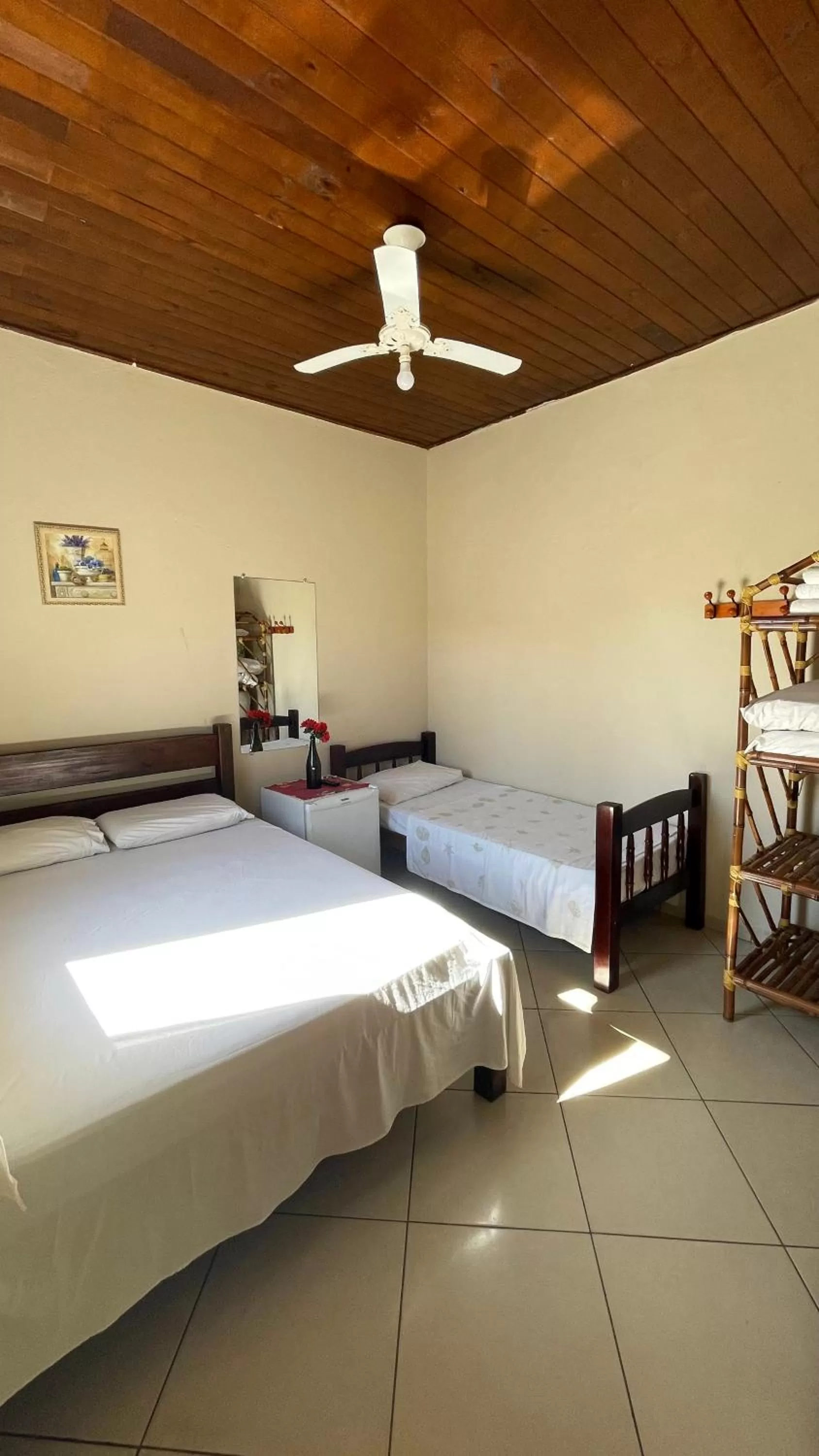 Photo of the whole room, Bed in Pousada Cores Do Mar