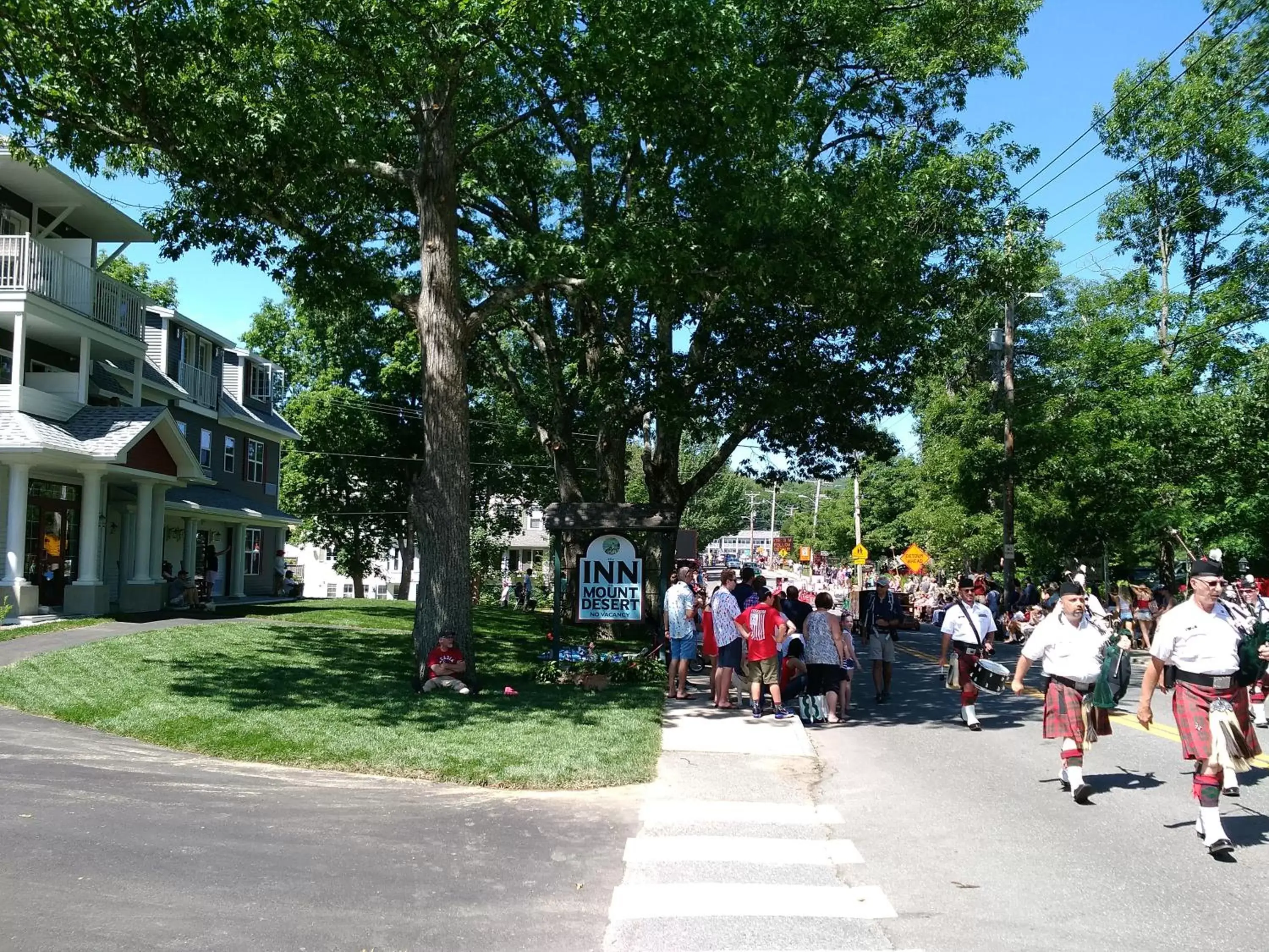 Street view in The Inn on Mount Desert