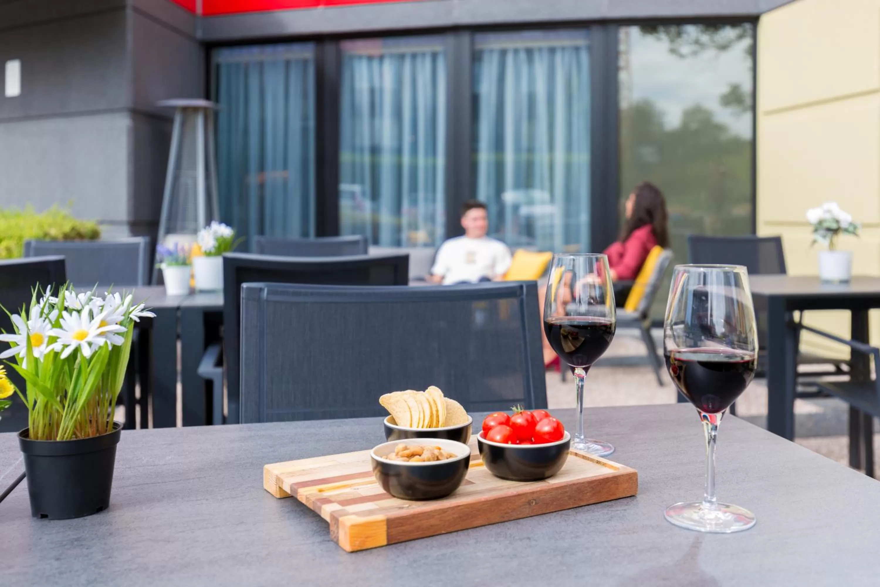 Balcony/Terrace in Thon Hotel Brussels Airport
