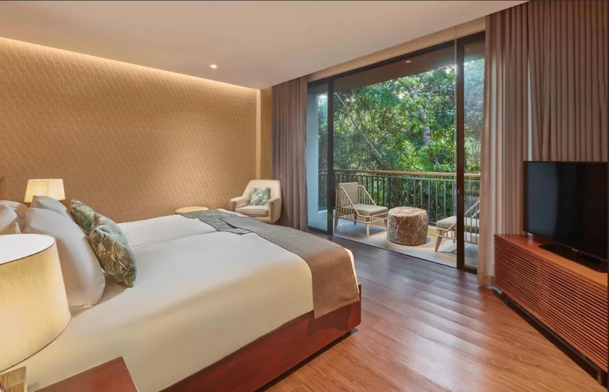 Bed in The Farm at San Benito